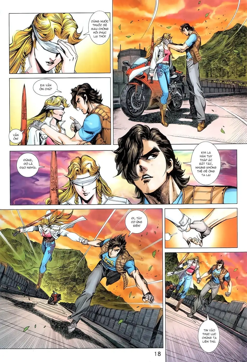 Truyện Tranh Tân Tác Long Hổ Môn trang 4