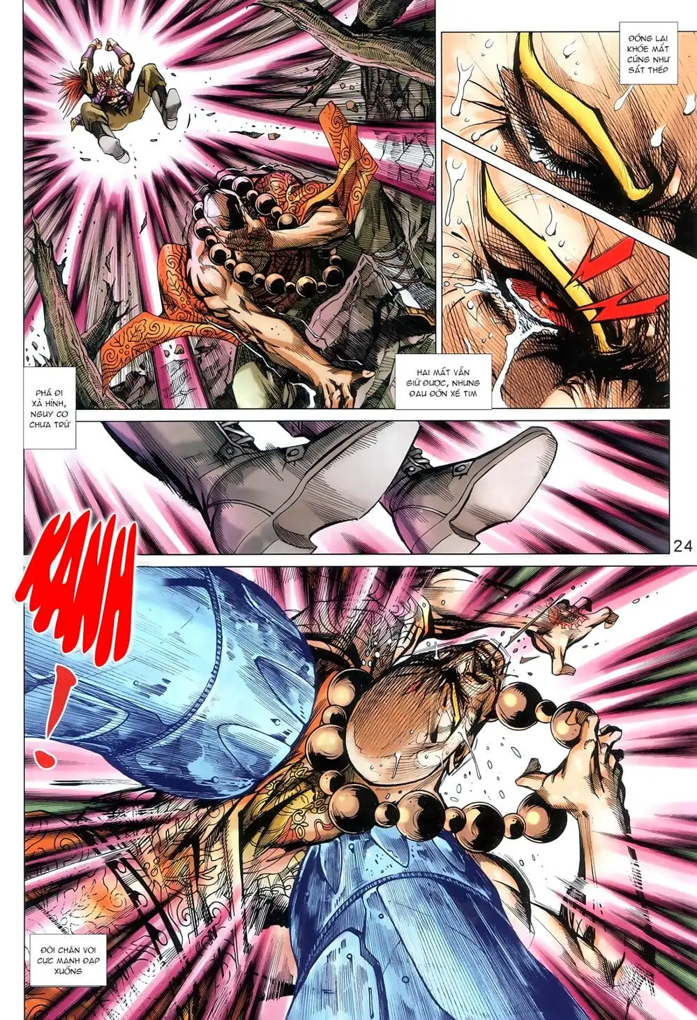 Truyện Tranh Tân Tác Long Hổ Môn trang 4