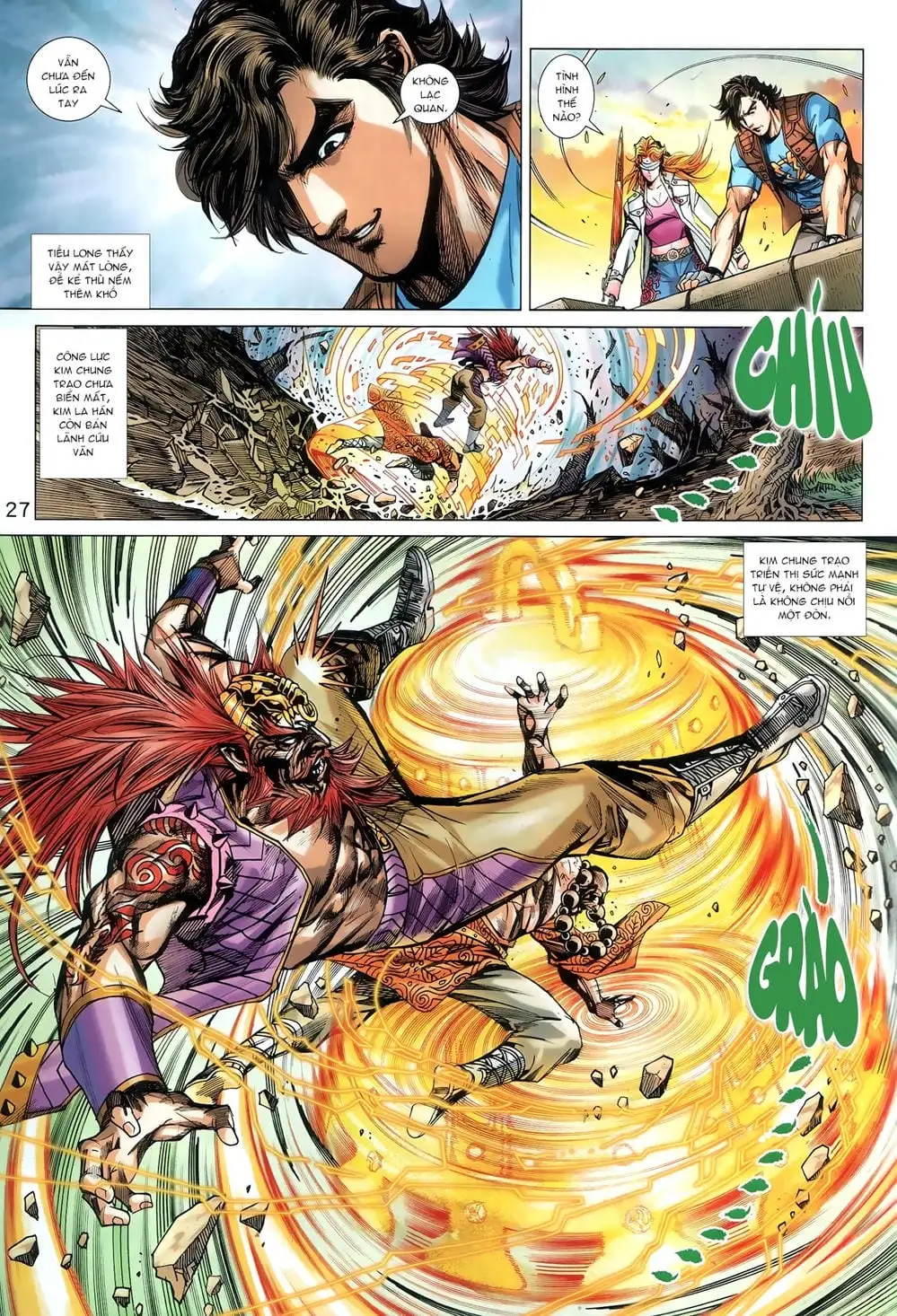 Truyện Tranh Tân Tác Long Hổ Môn trang 4