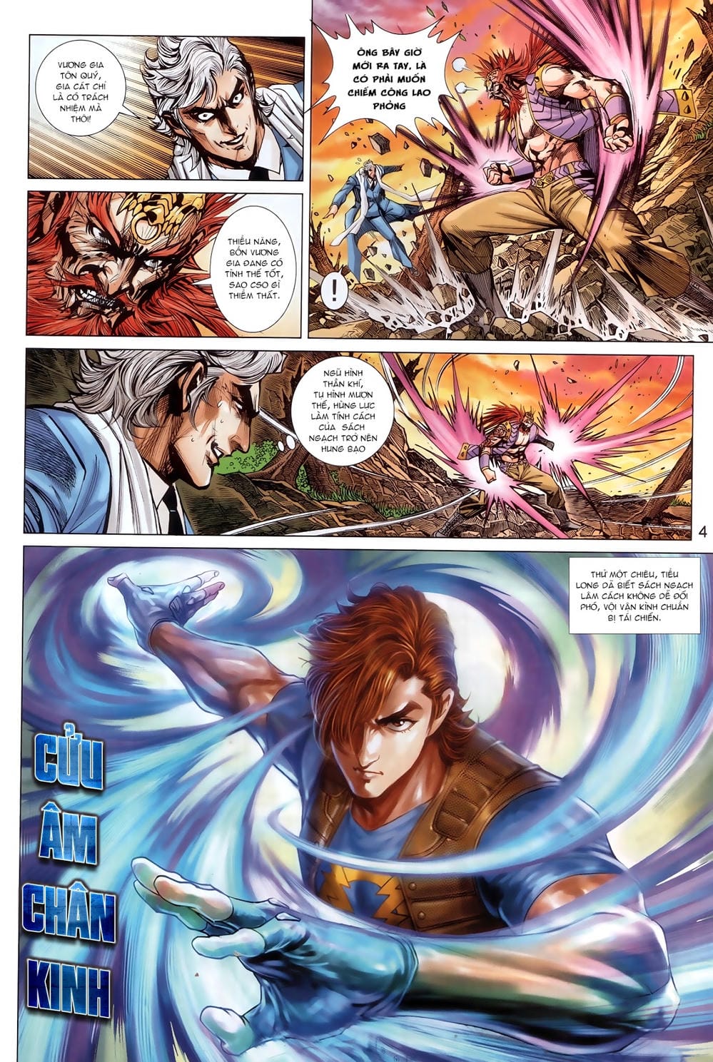 Truyện Tranh Tân Tác Long Hổ Môn trang 4
