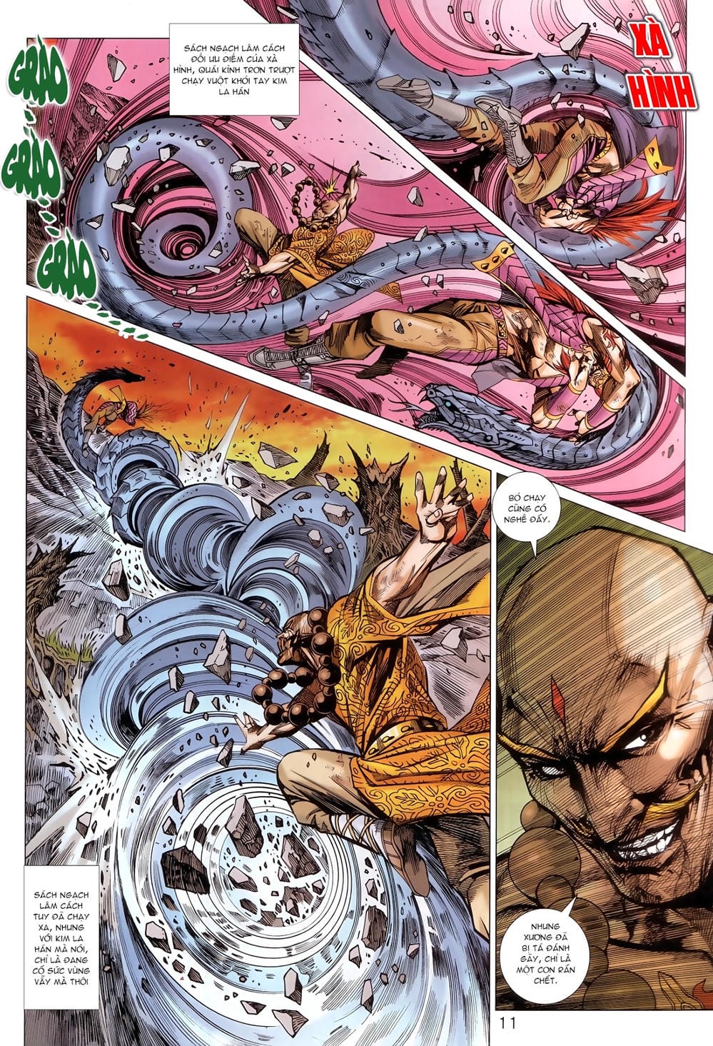Truyện Tranh Tân Tác Long Hổ Môn trang 4
