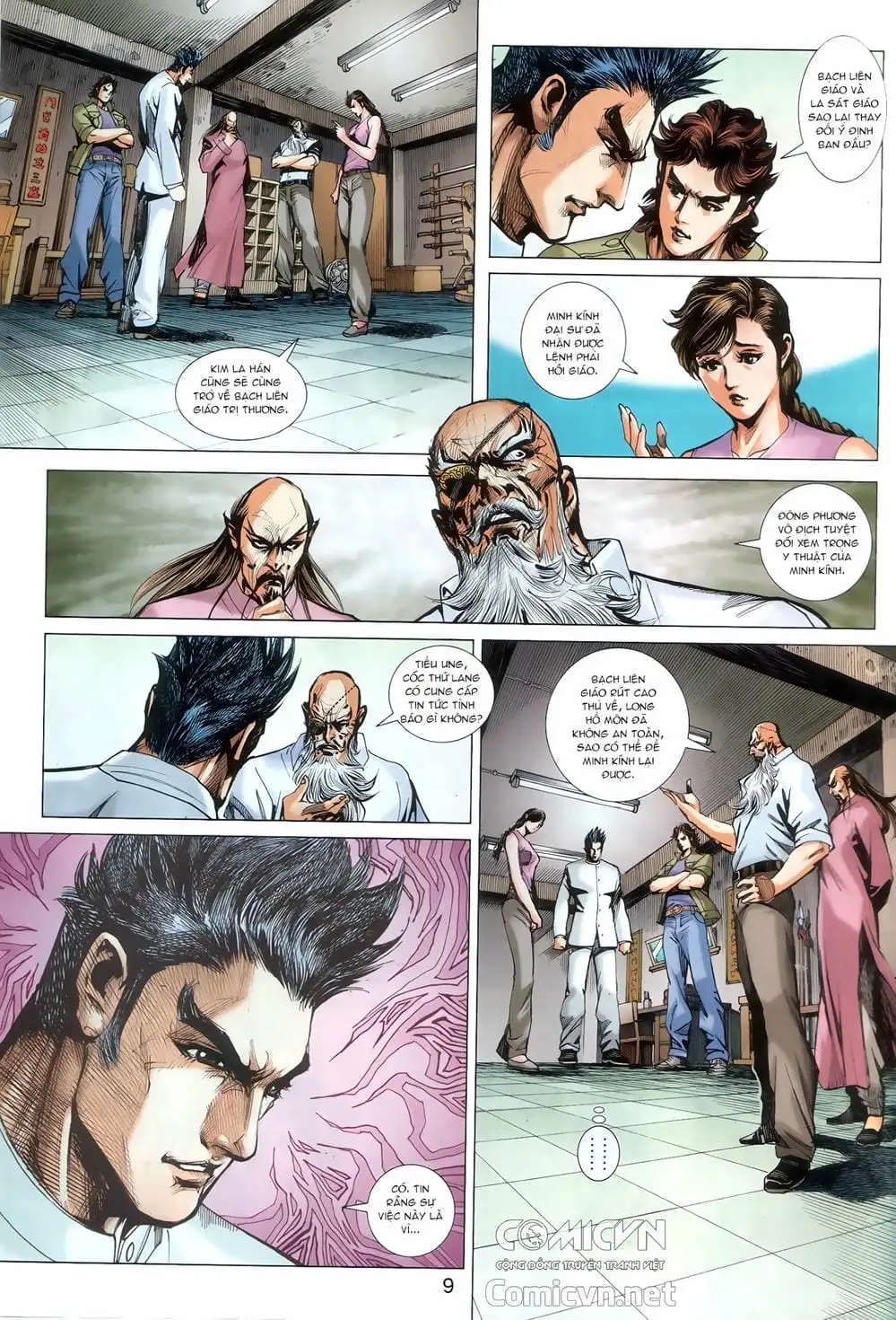 Truyện Tranh Tân Tác Long Hổ Môn trang 4