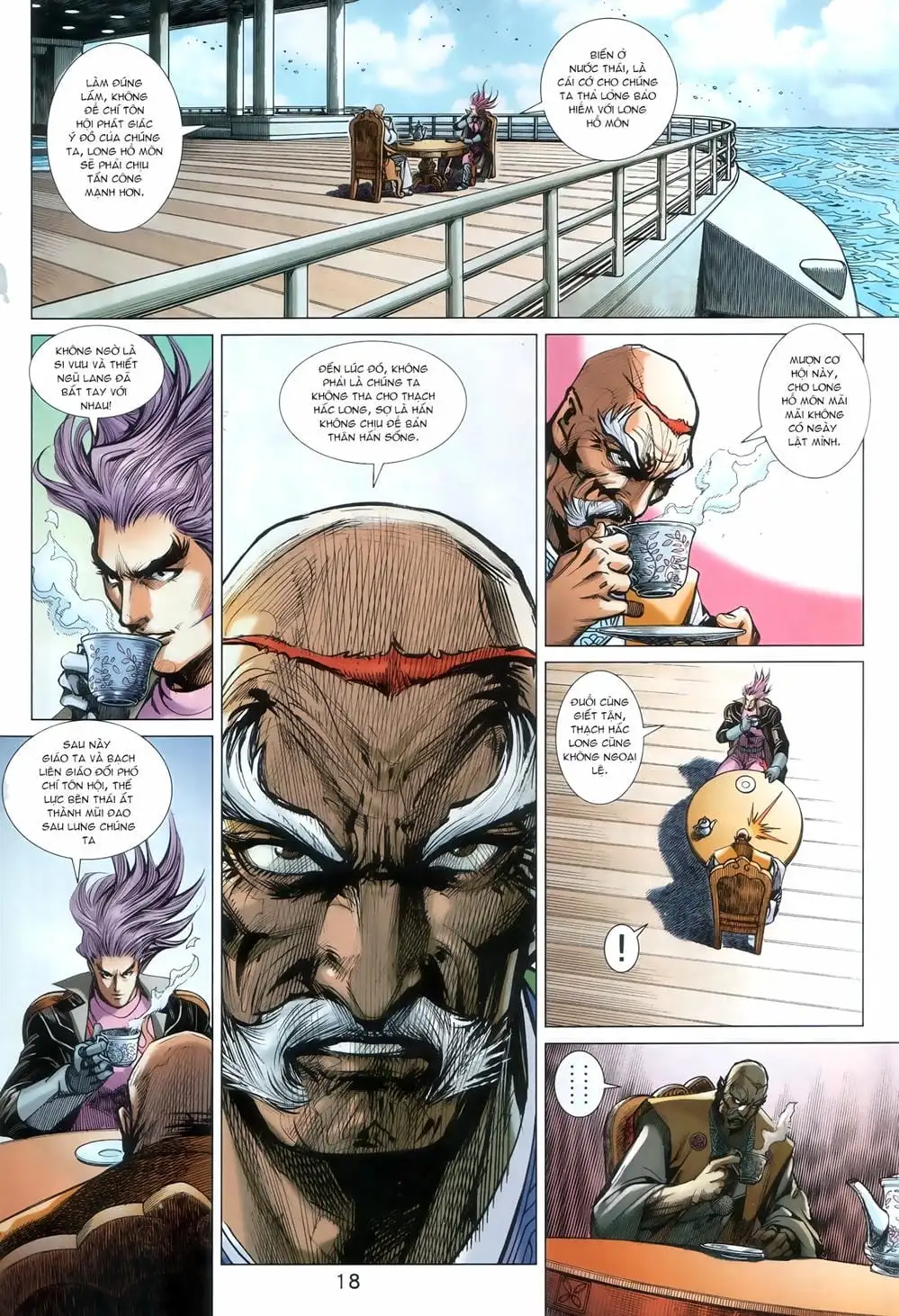 Truyện Tranh Tân Tác Long Hổ Môn trang 4