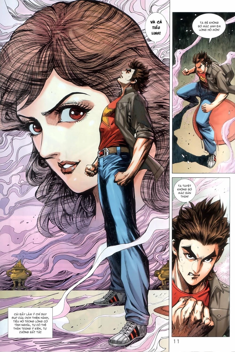 Truyện Tranh Tân Tác Long Hổ Môn trang 4