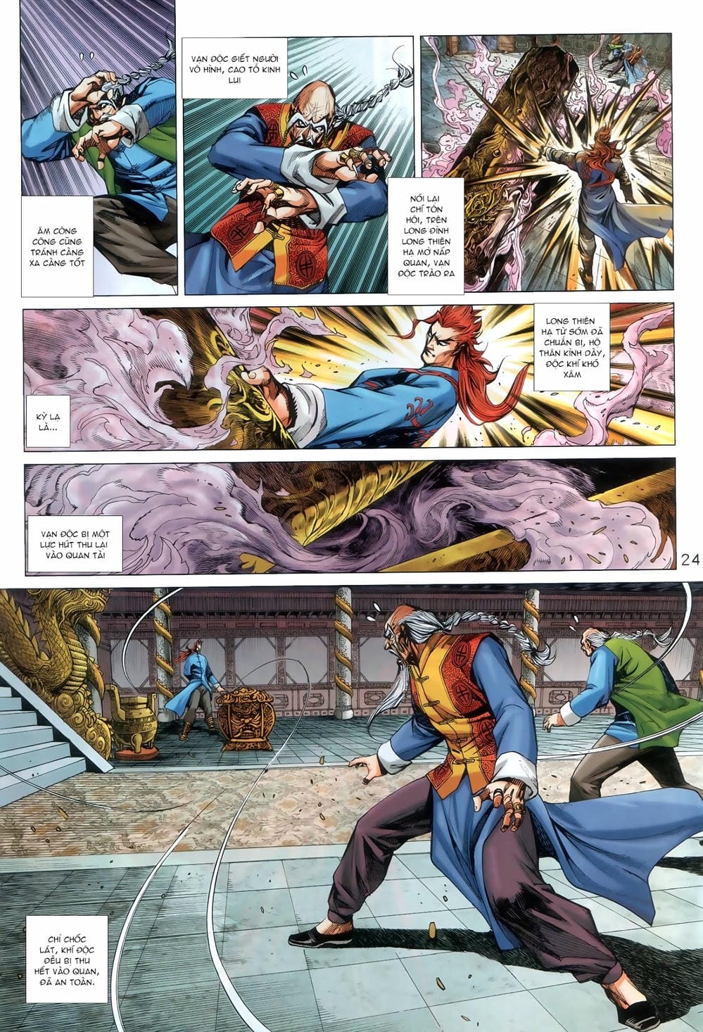 Truyện Tranh Tân Tác Long Hổ Môn trang 4
