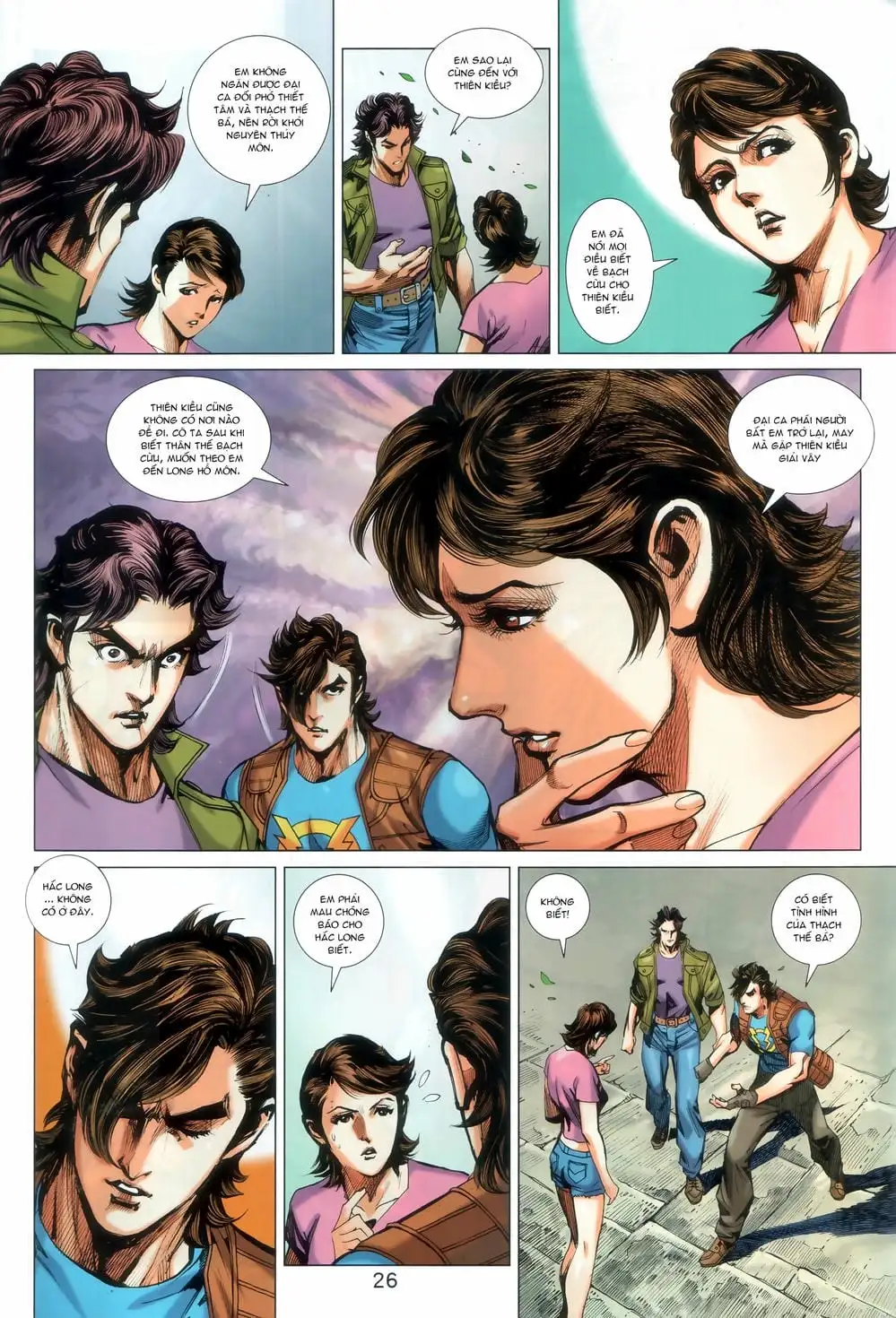 Truyện Tranh Tân Tác Long Hổ Môn trang 4