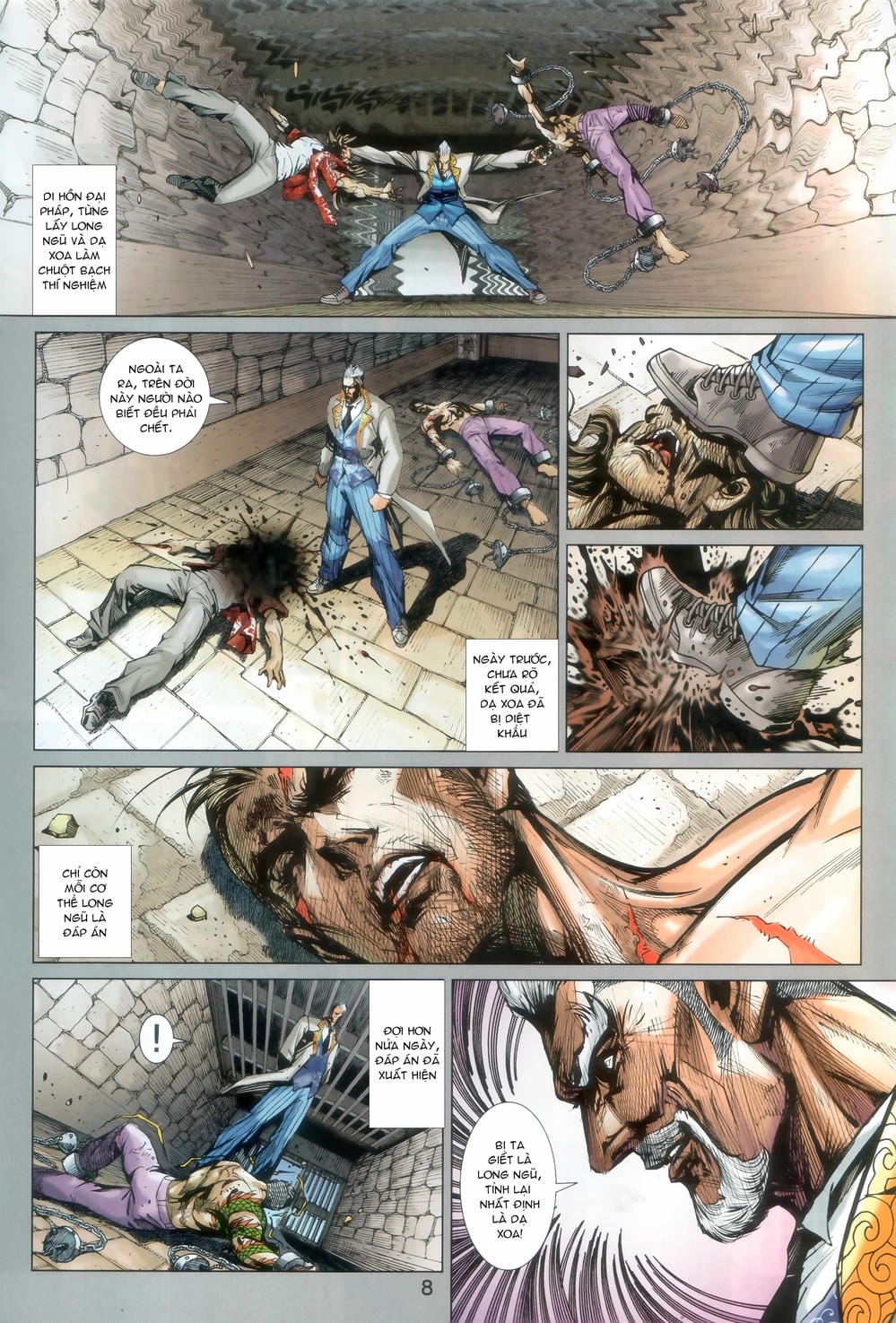 Truyện Tranh Tân Tác Long Hổ Môn trang 4