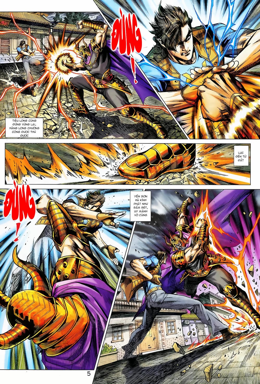 Truyện Tranh Tân Tác Long Hổ Môn trang 4