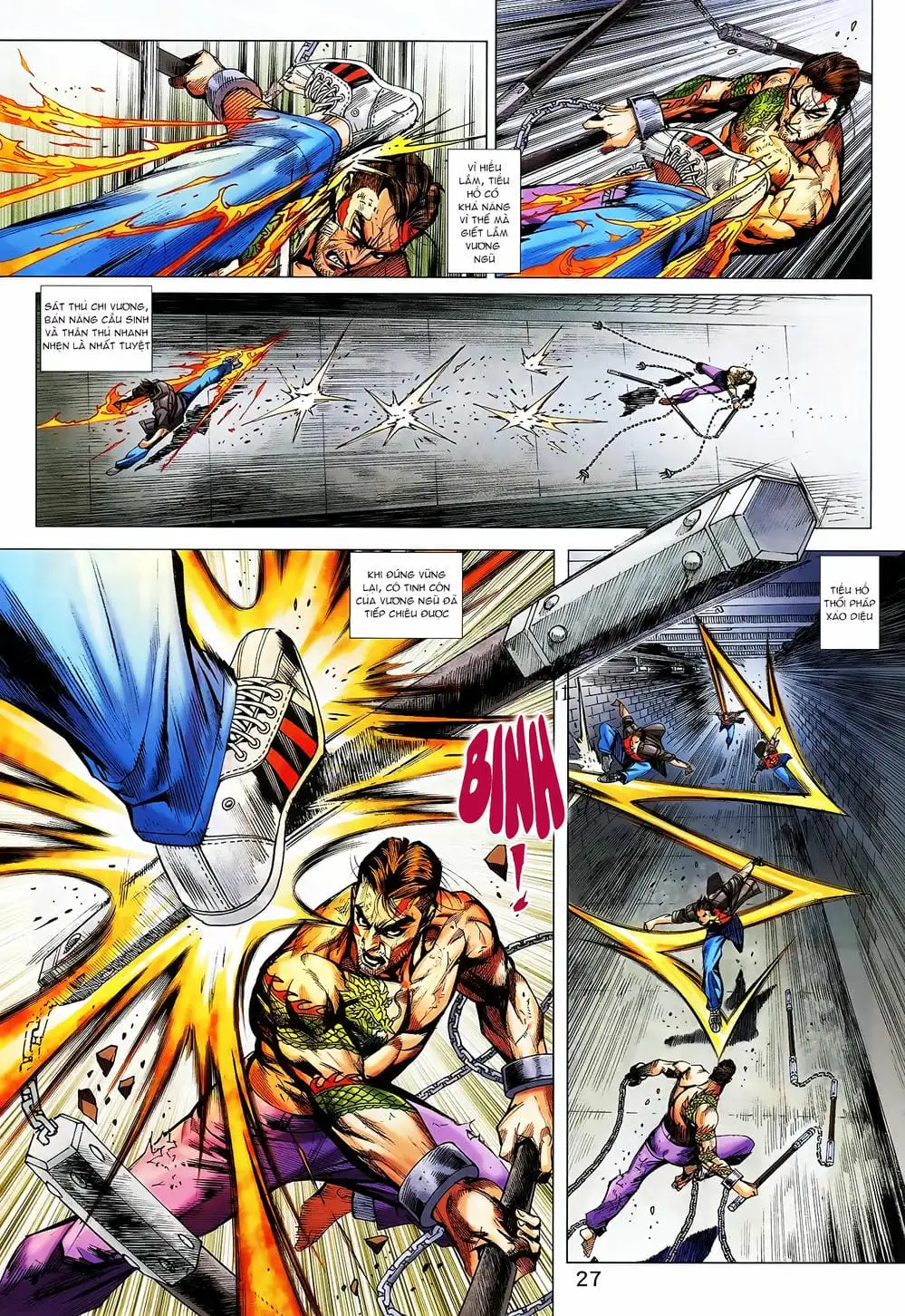 Truyện Tranh Tân Tác Long Hổ Môn trang 4