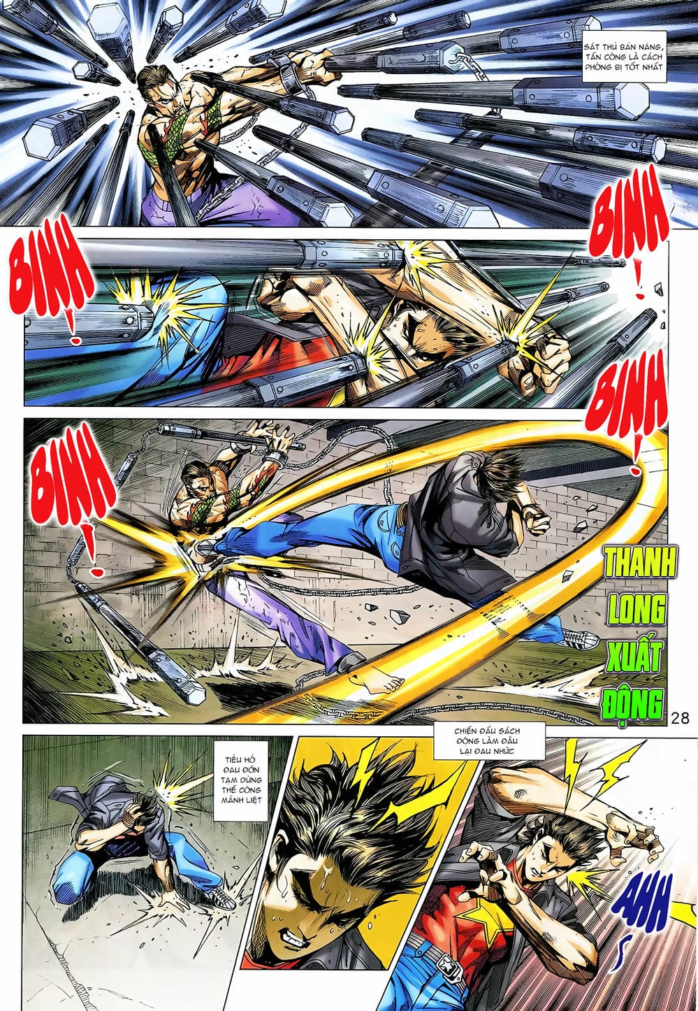 Truyện Tranh Tân Tác Long Hổ Môn trang 4