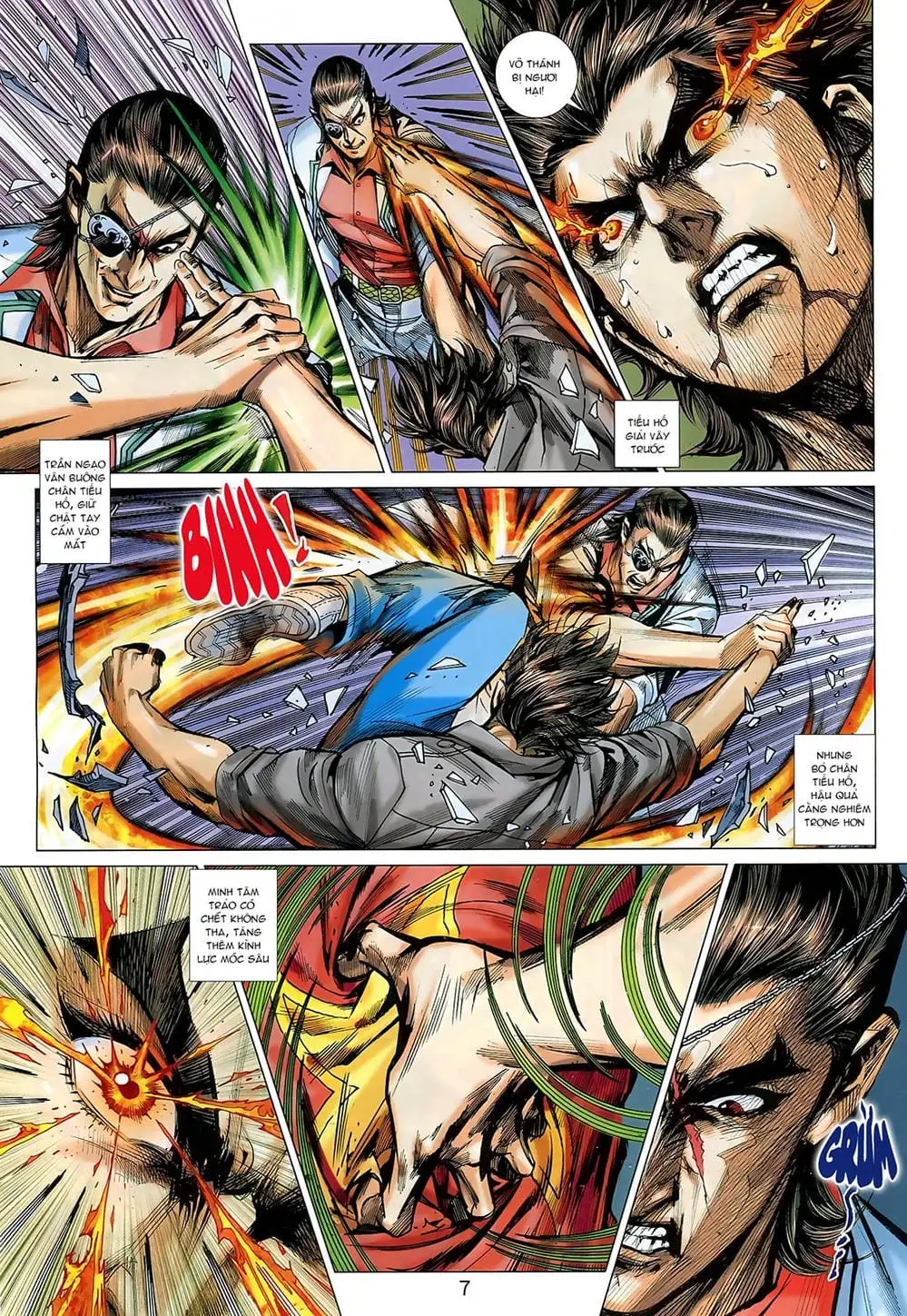 Truyện Tranh Tân Tác Long Hổ Môn trang 4