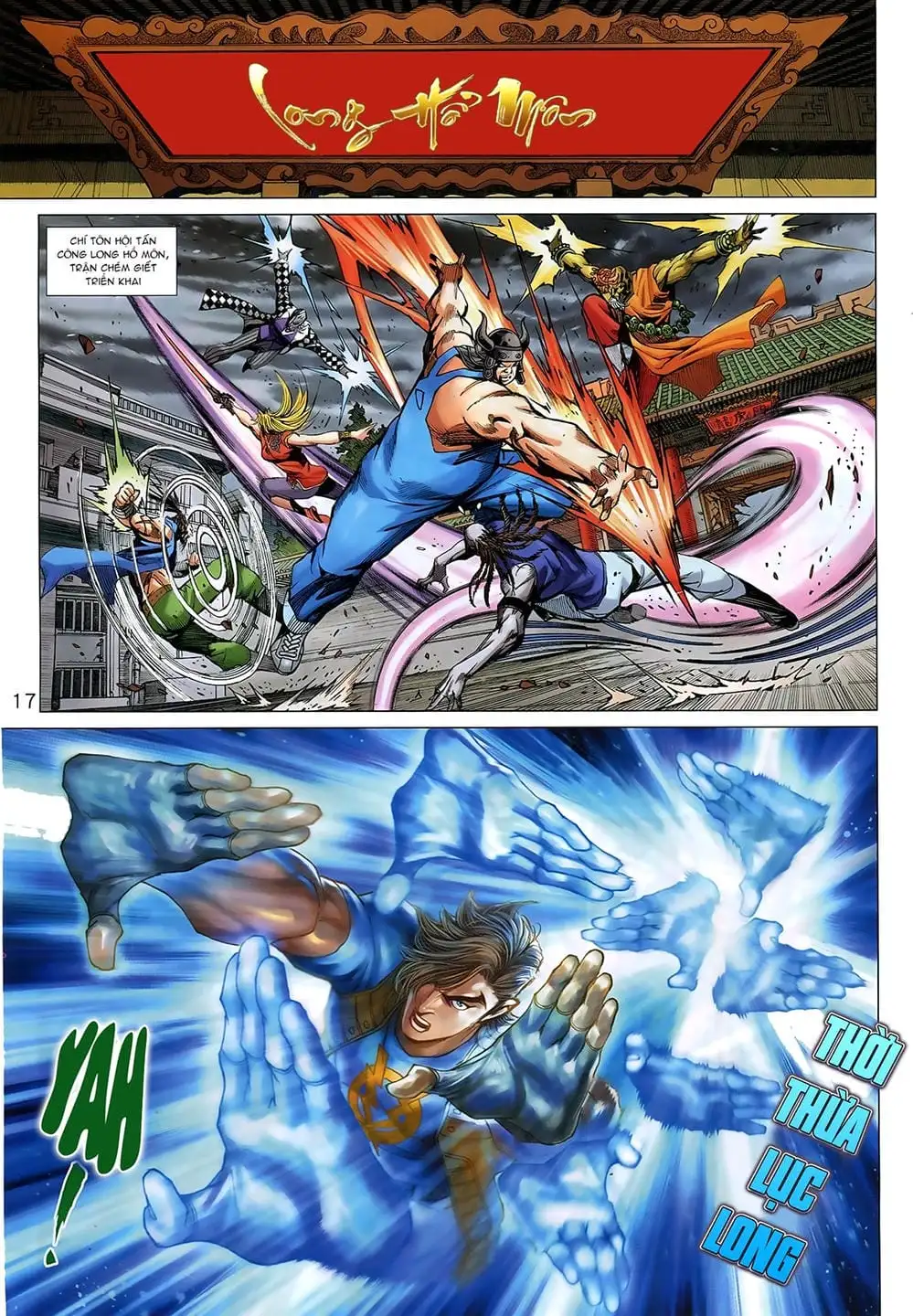 Truyện Tranh Tân Tác Long Hổ Môn trang 4