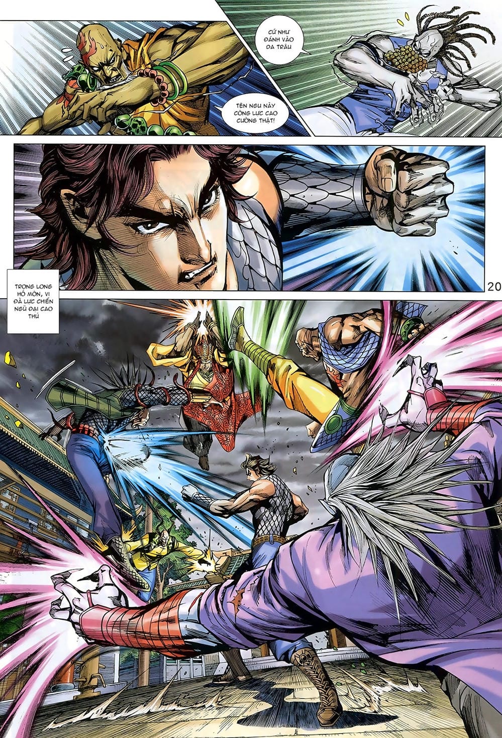 Truyện Tranh Tân Tác Long Hổ Môn trang 4