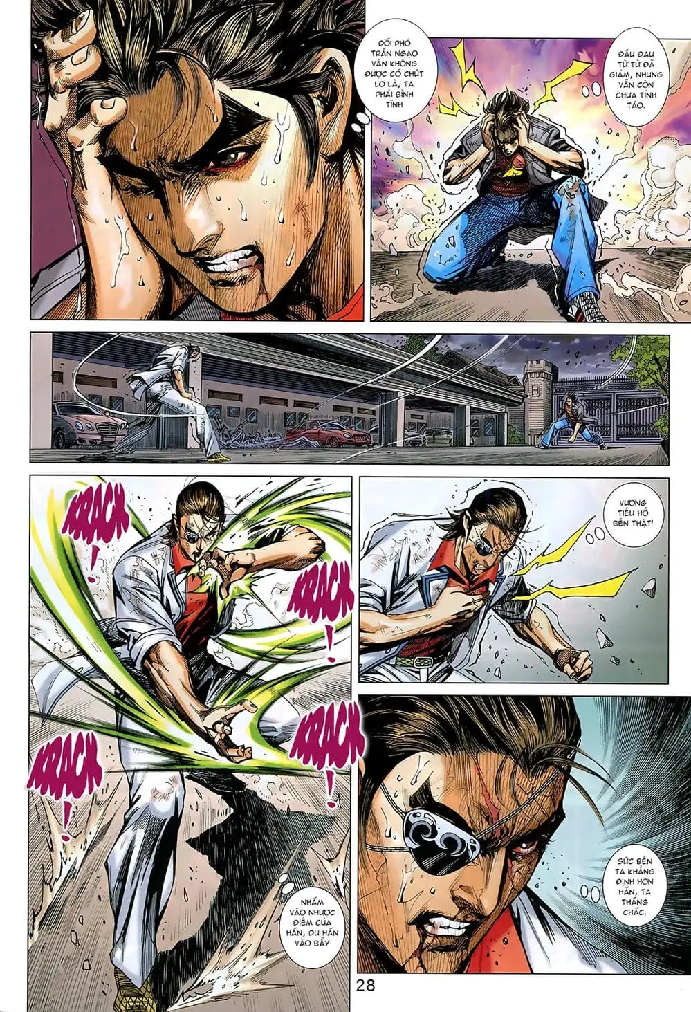 Truyện Tranh Tân Tác Long Hổ Môn trang 4