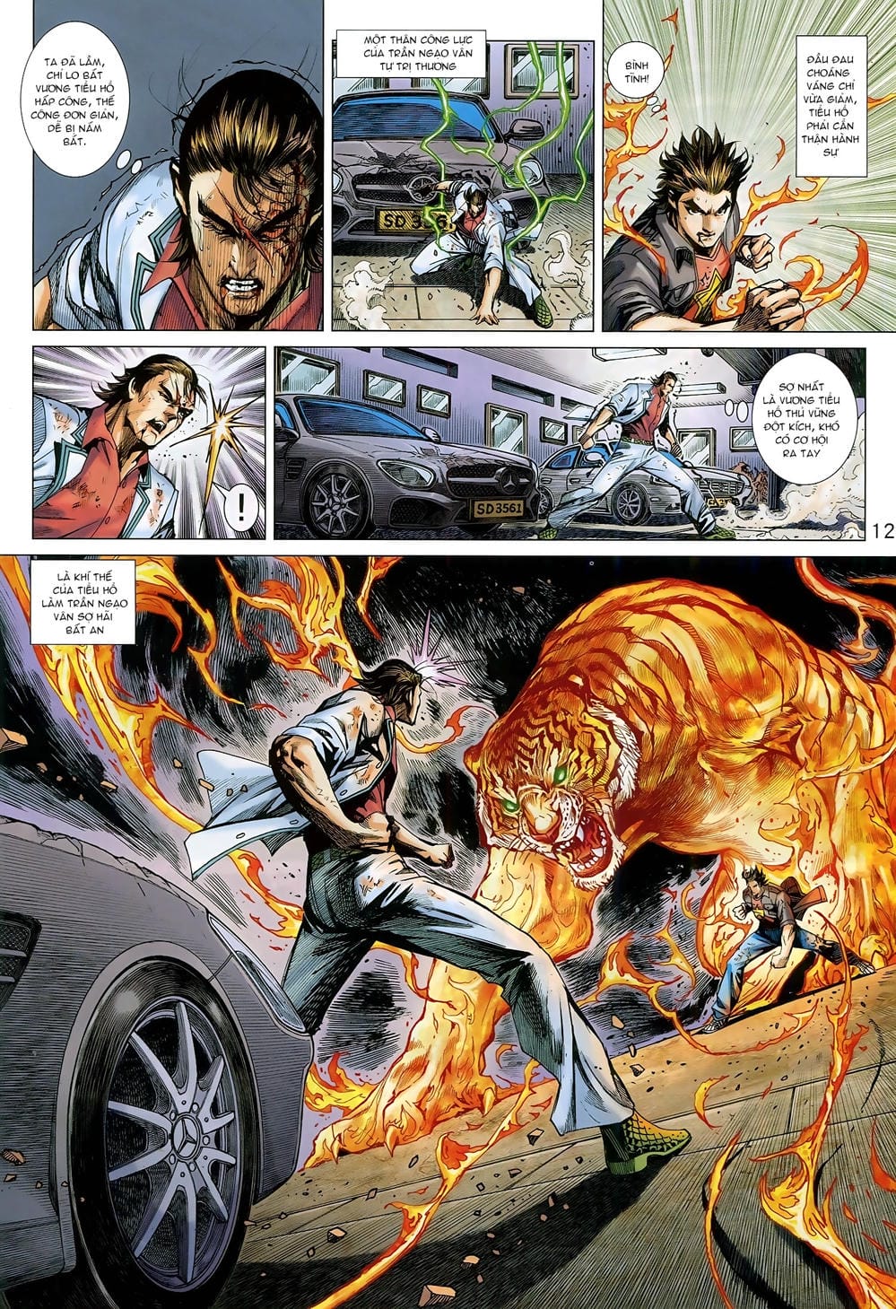 Truyện Tranh Tân Tác Long Hổ Môn trang 4