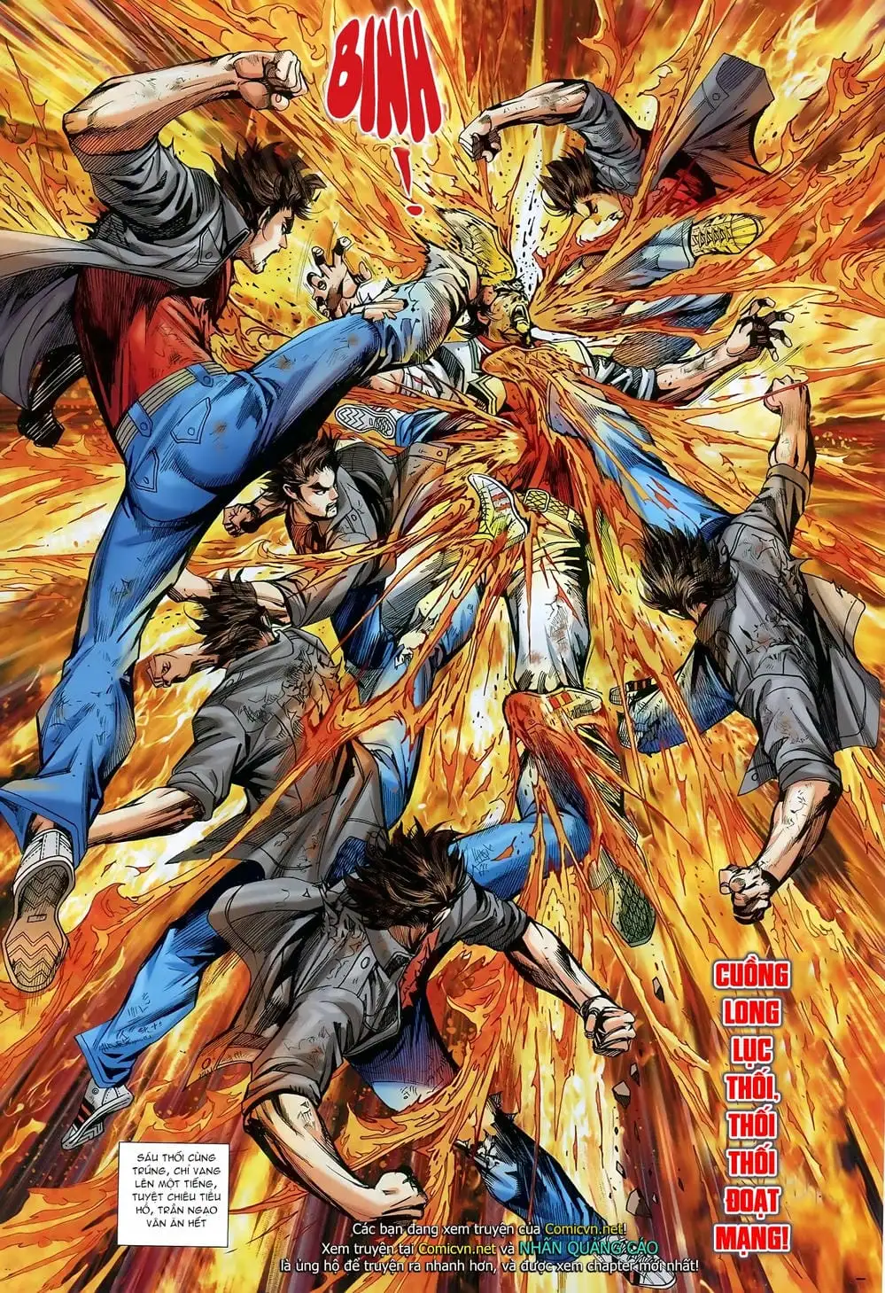 Truyện Tranh Tân Tác Long Hổ Môn trang 4