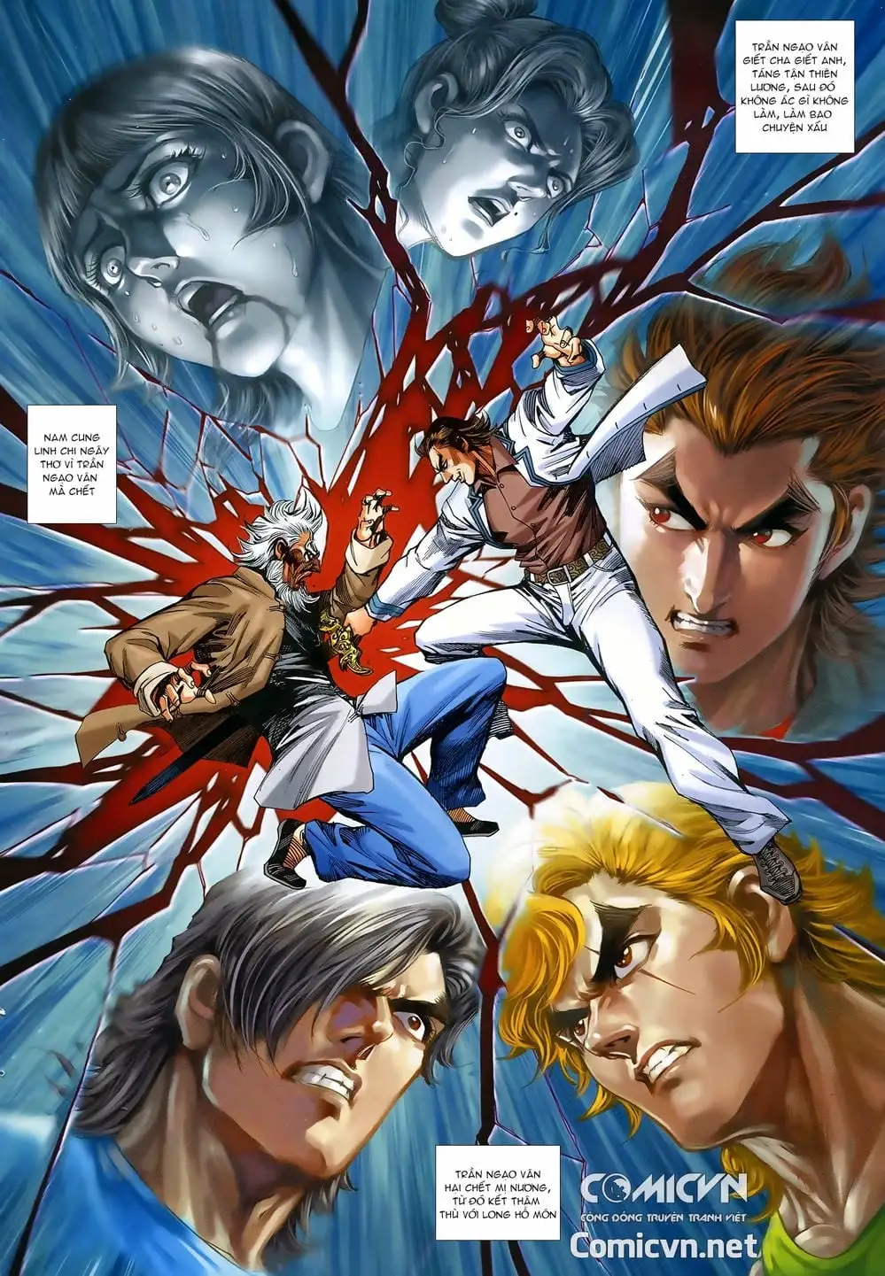 Truyện Tranh Tân Tác Long Hổ Môn trang 4