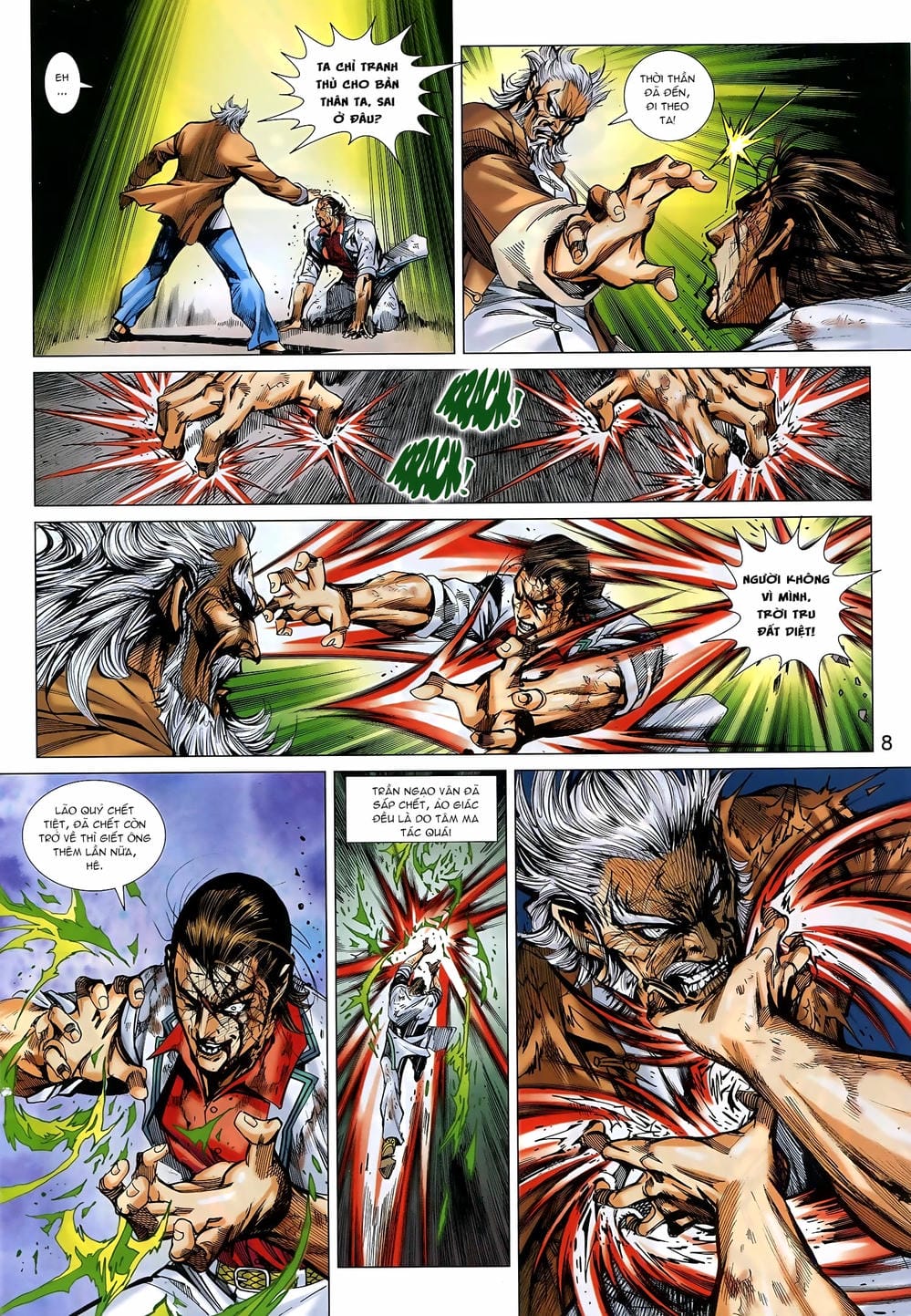 Truyện Tranh Tân Tác Long Hổ Môn trang 4