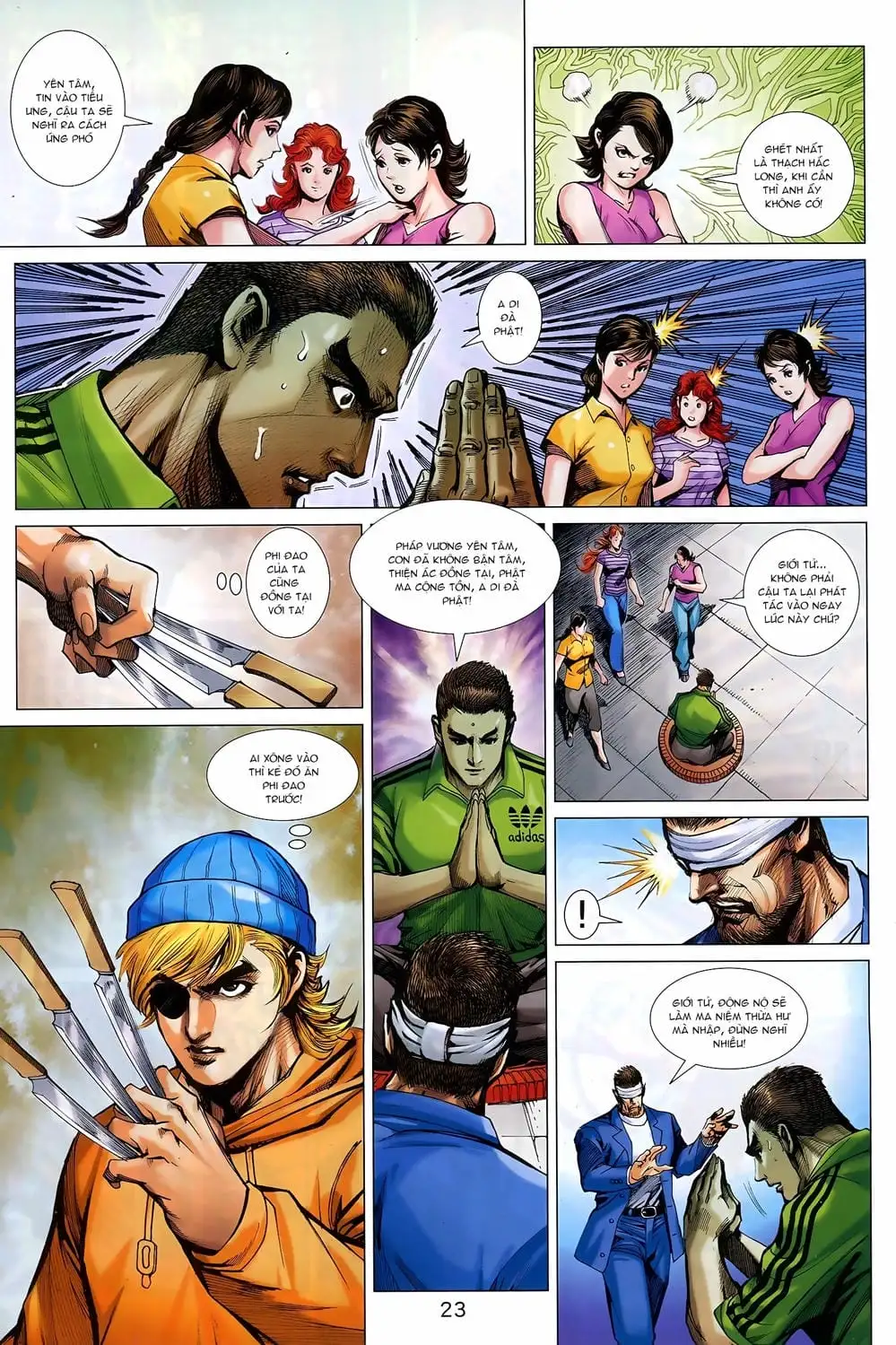 Truyện Tranh Tân Tác Long Hổ Môn trang 4