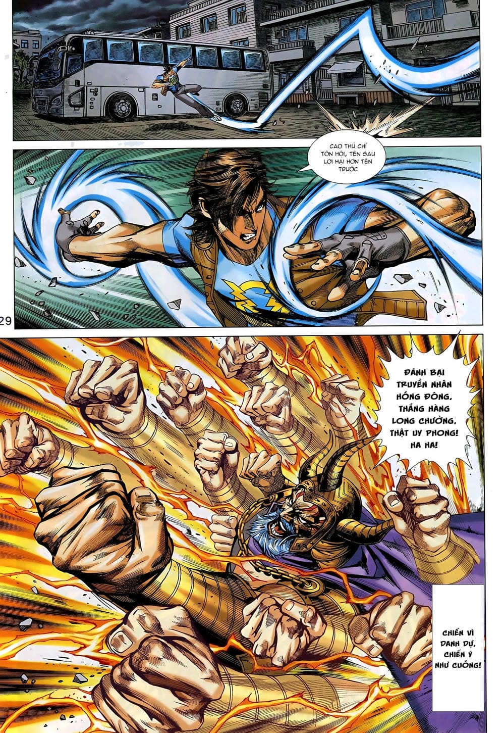 Truyện Tranh Tân Tác Long Hổ Môn trang 4