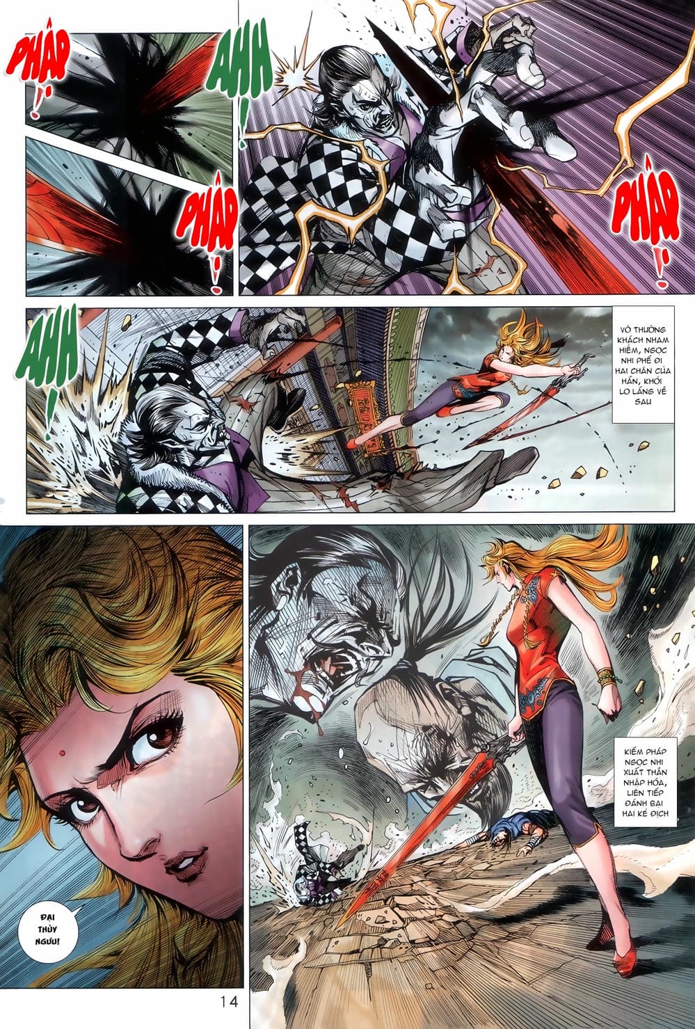 Truyện Tranh Tân Tác Long Hổ Môn trang 4