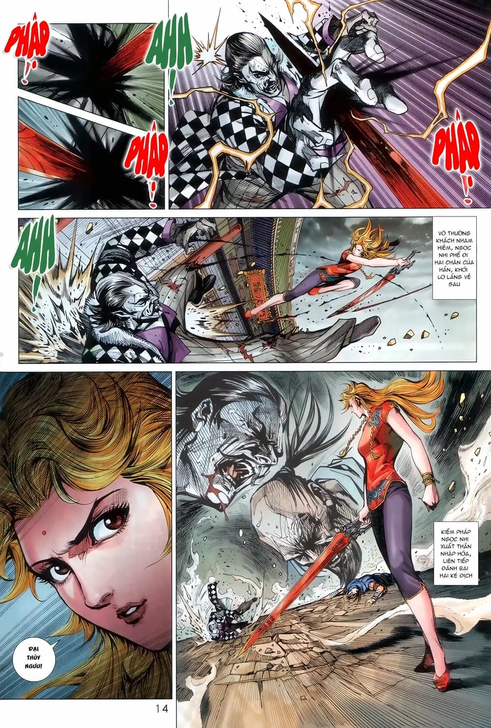 Truyện Tranh Tân Tác Long Hổ Môn trang 4