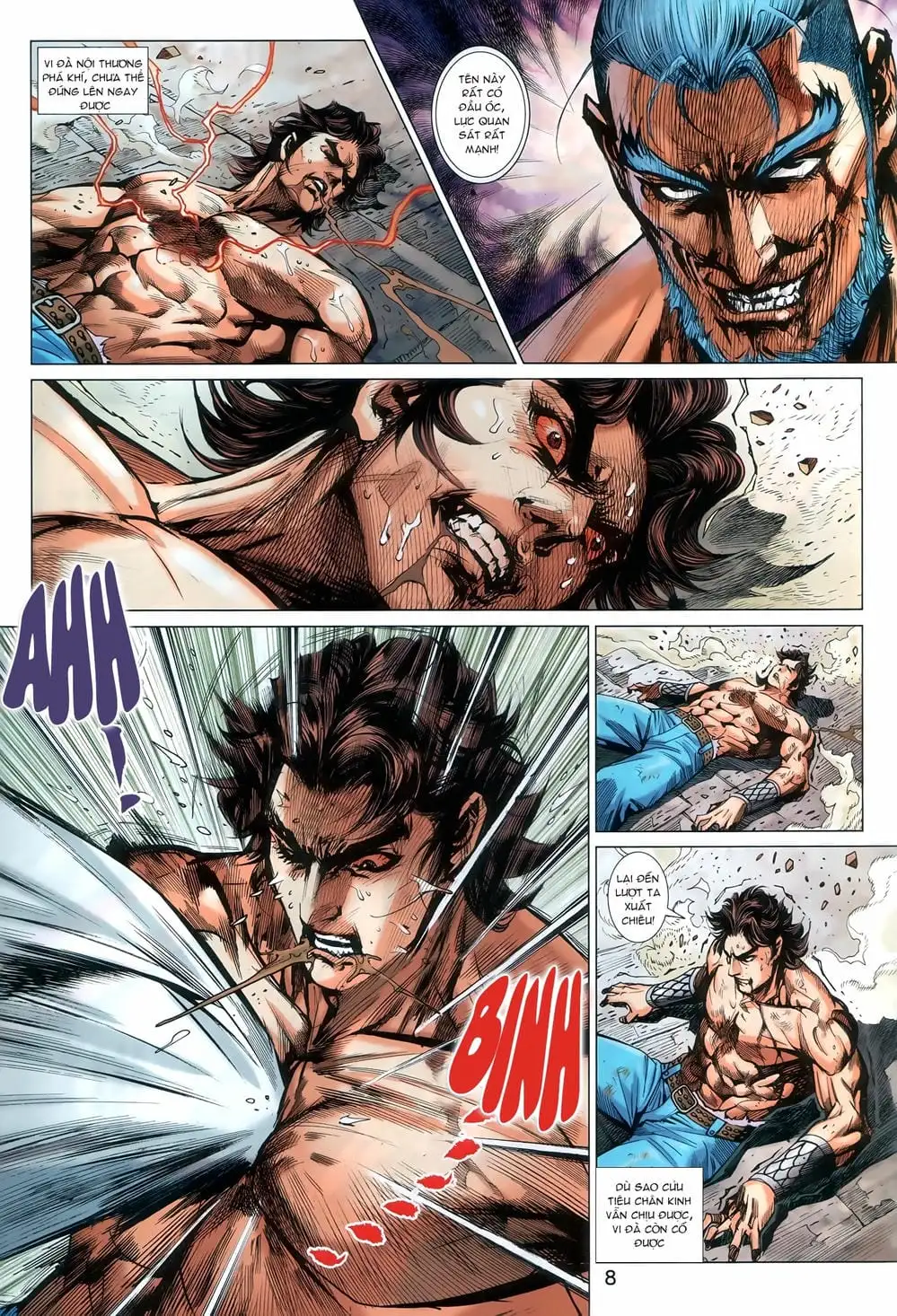 Truyện Tranh Tân Tác Long Hổ Môn trang 4