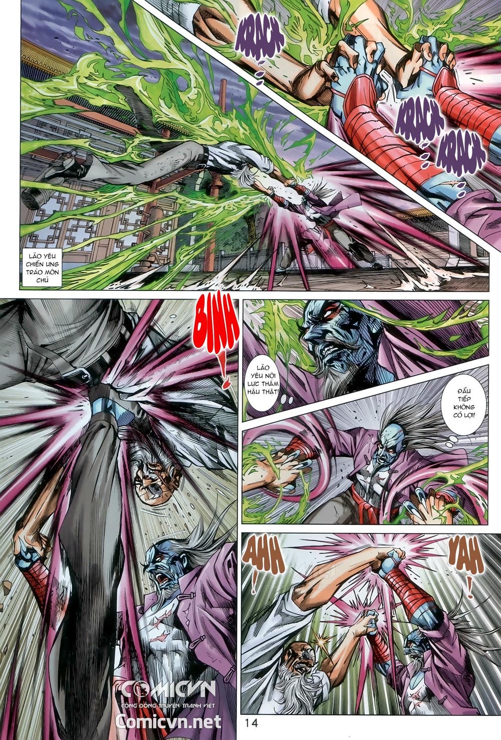 Truyện Tranh Tân Tác Long Hổ Môn trang 4