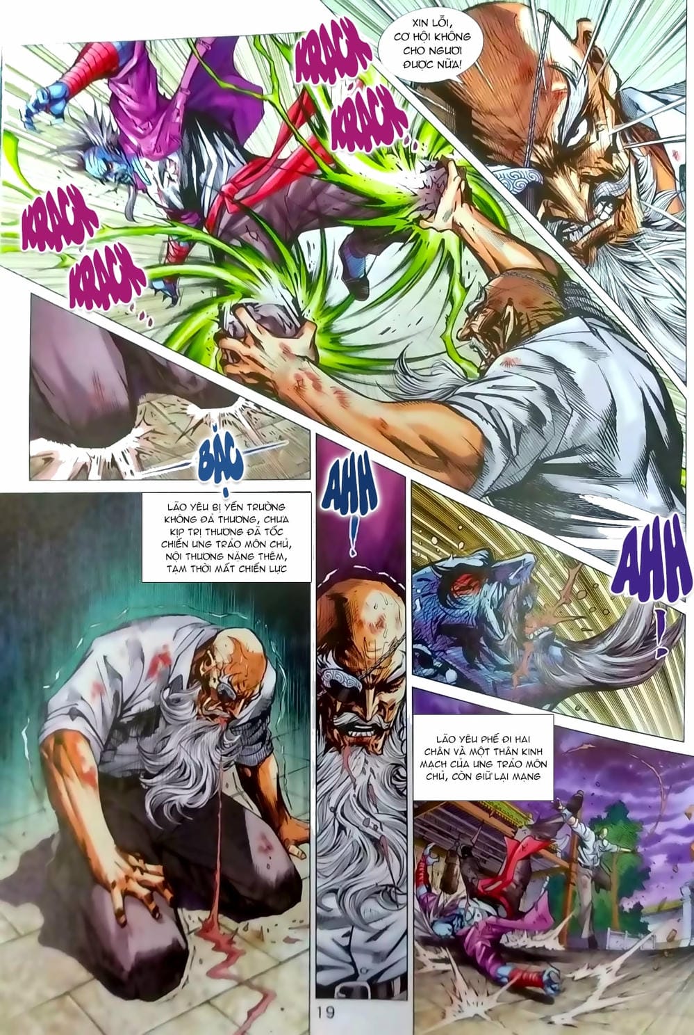 Truyện Tranh Tân Tác Long Hổ Môn trang 4