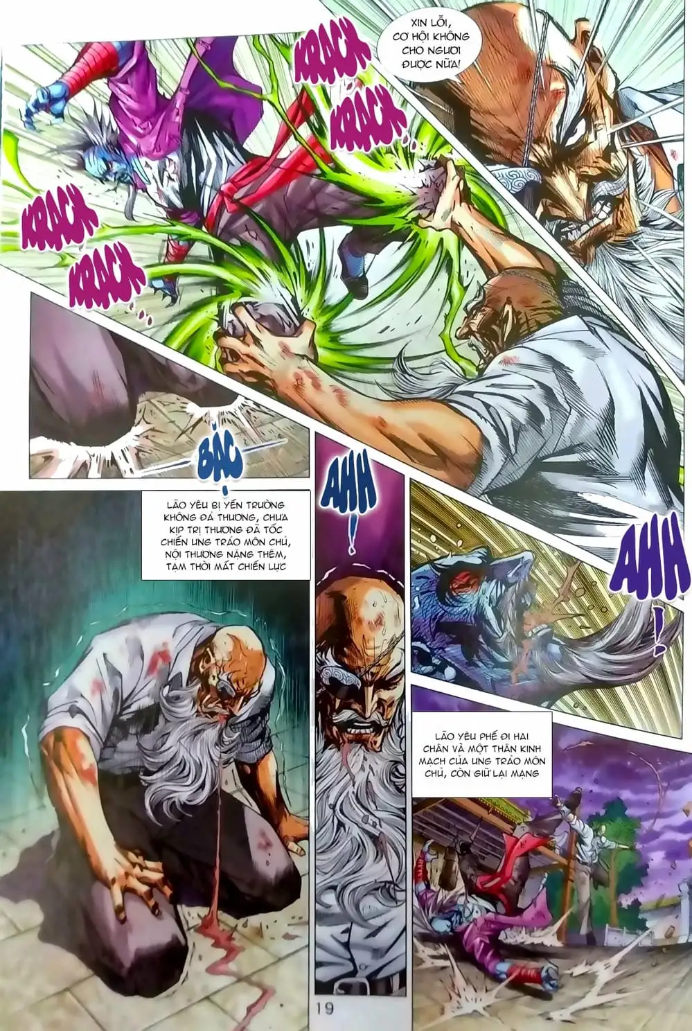 Truyện Tranh Tân Tác Long Hổ Môn trang 4