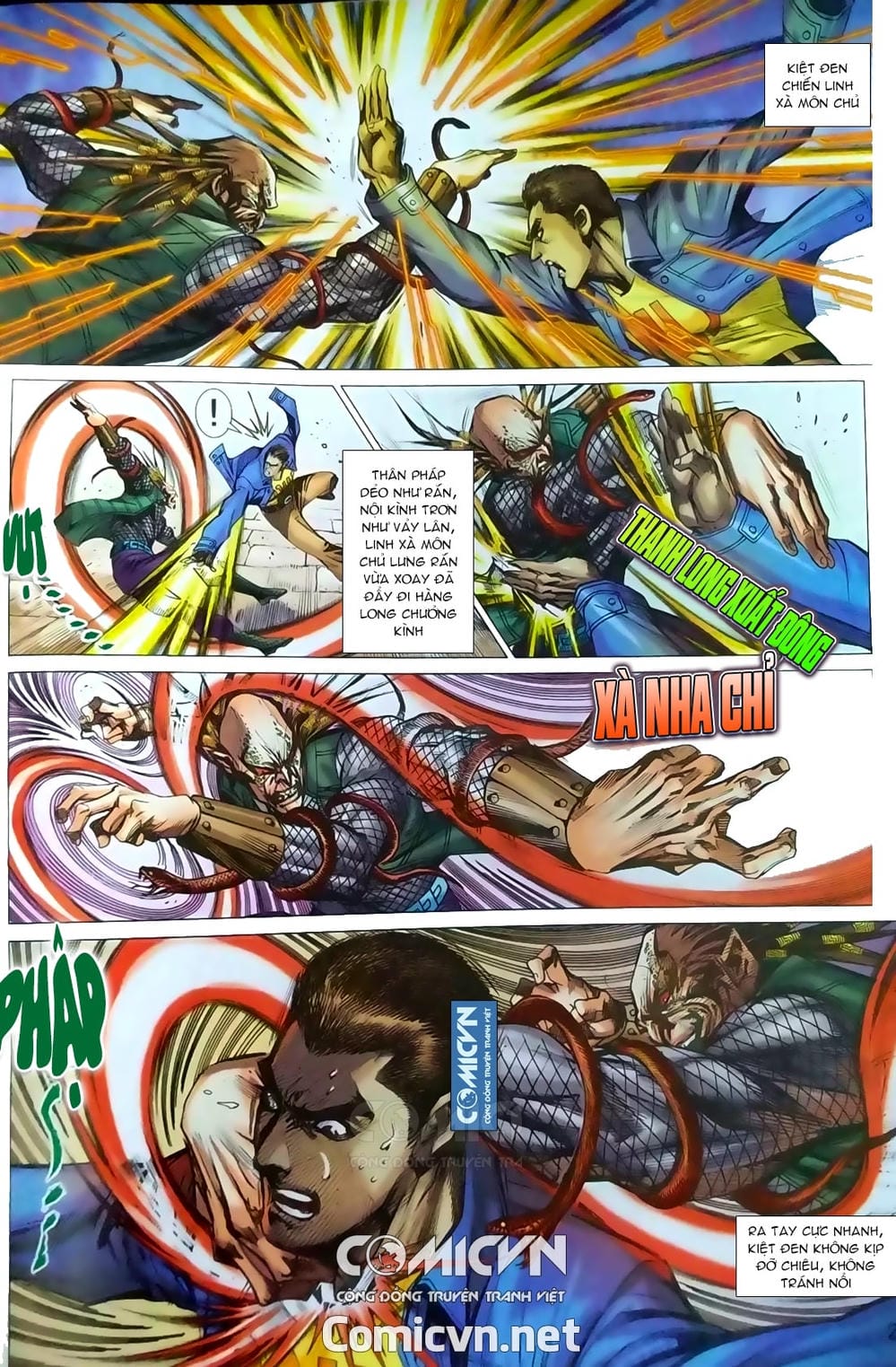 Truyện Tranh Tân Tác Long Hổ Môn trang 4