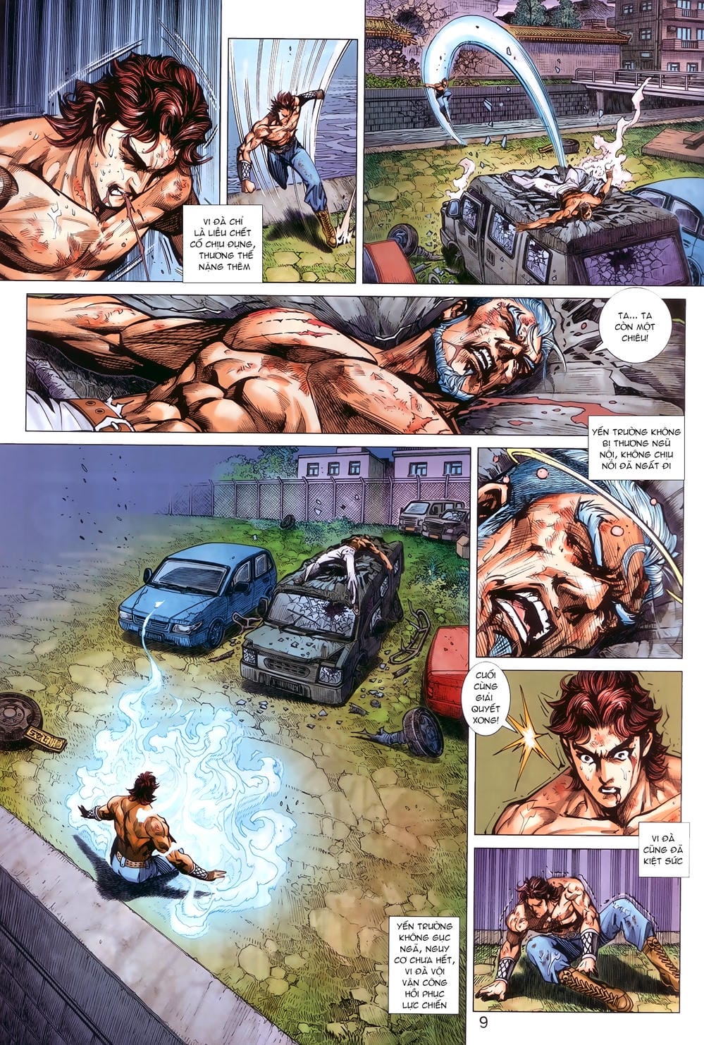 Truyện Tranh Tân Tác Long Hổ Môn trang 4