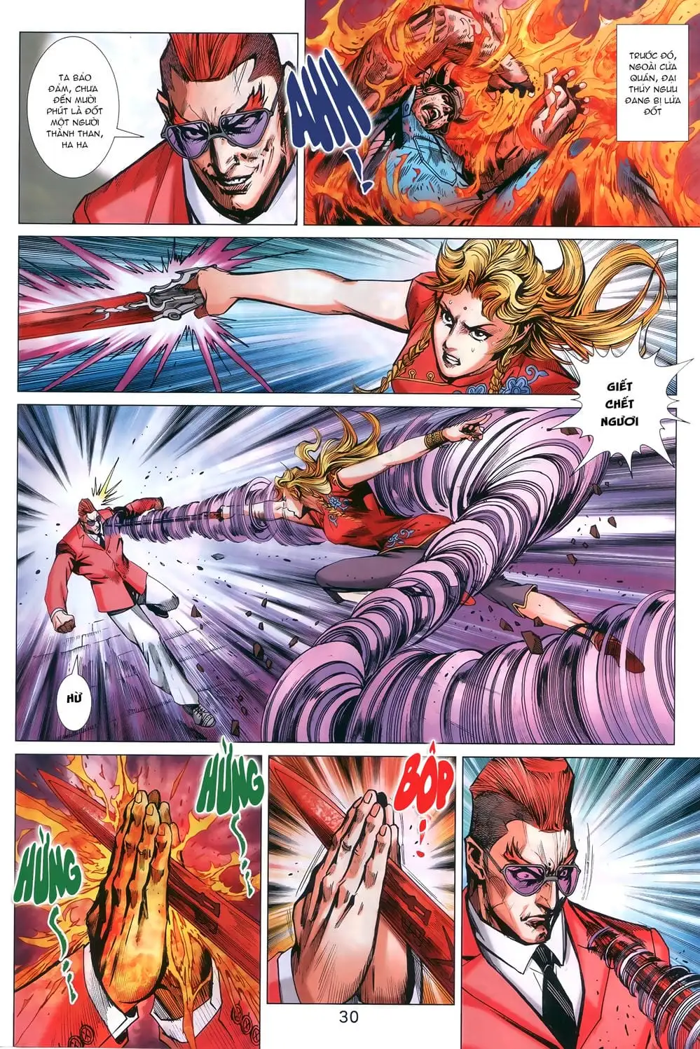 Truyện Tranh Tân Tác Long Hổ Môn trang 4