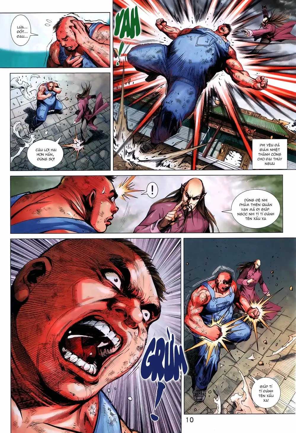 Truyện Tranh Tân Tác Long Hổ Môn trang 4