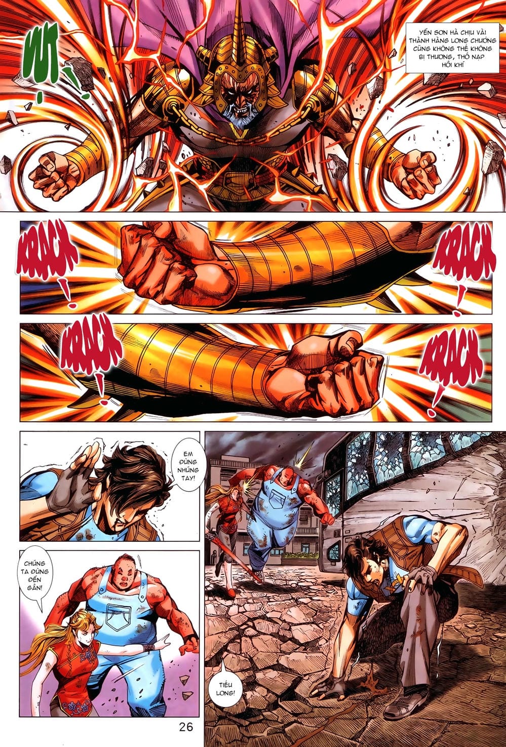 Truyện Tranh Tân Tác Long Hổ Môn trang 4