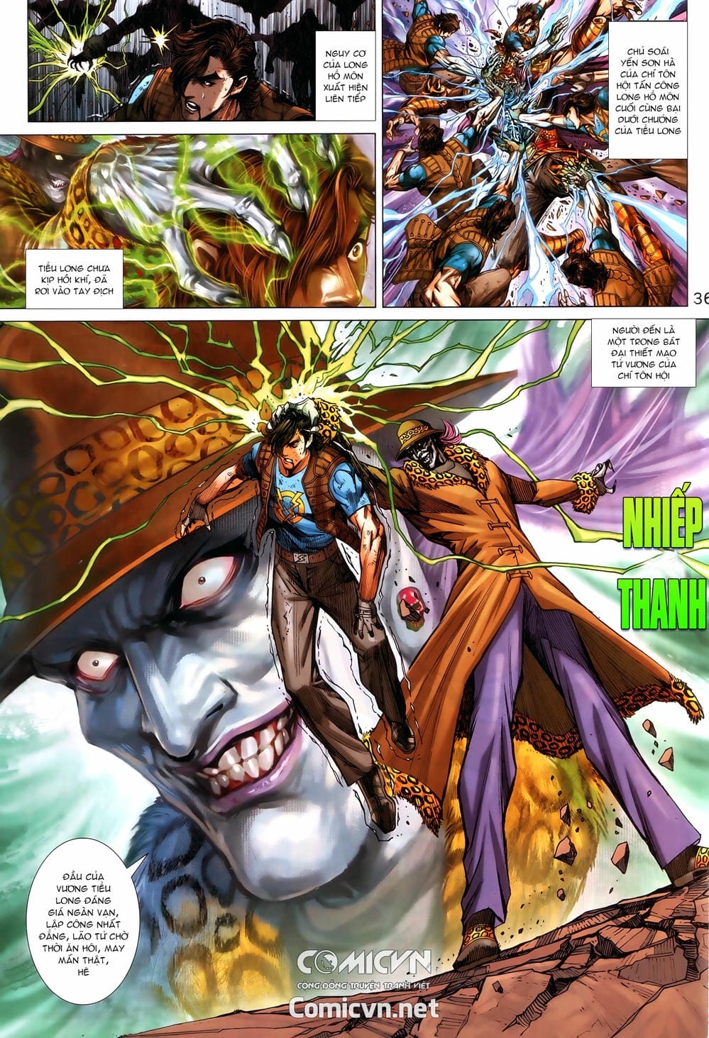 Truyện Tranh Tân Tác Long Hổ Môn trang 4