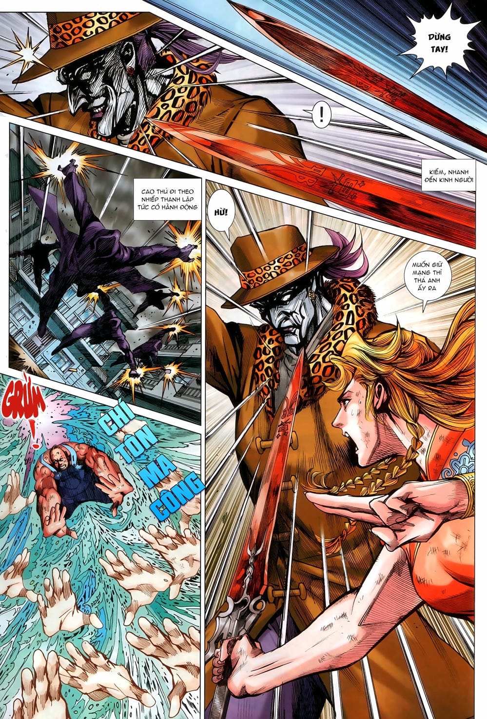 Truyện Tranh Tân Tác Long Hổ Môn trang 4