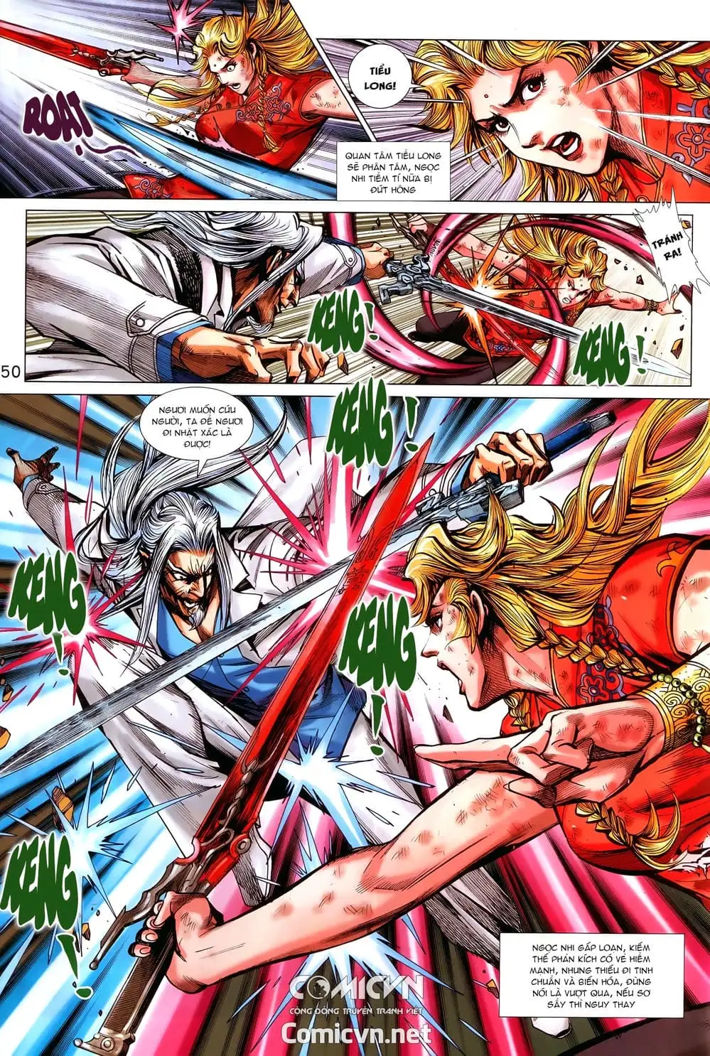 Truyện Tranh Tân Tác Long Hổ Môn trang 4