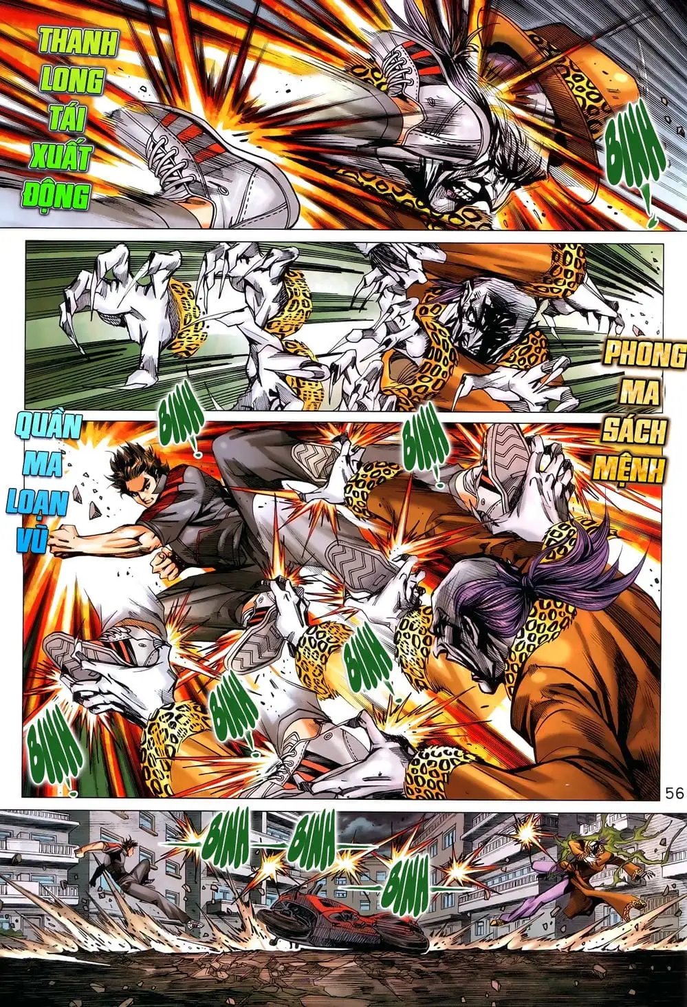 Truyện Tranh Tân Tác Long Hổ Môn trang 4