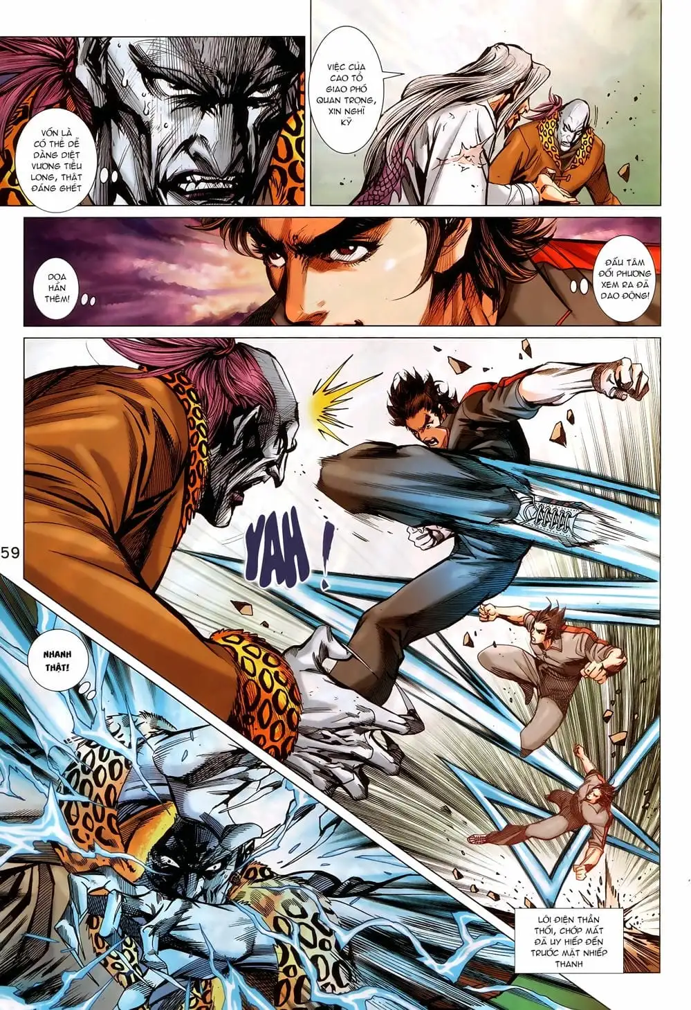 Truyện Tranh Tân Tác Long Hổ Môn trang 4