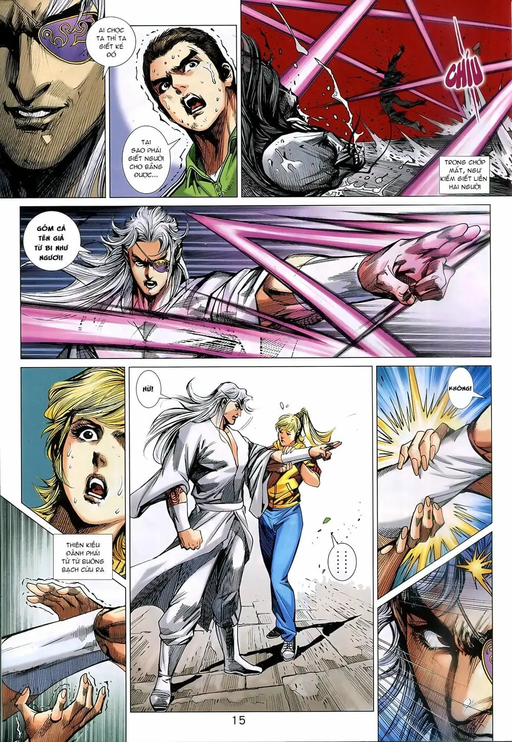 Truyện Tranh Tân Tác Long Hổ Môn trang 4