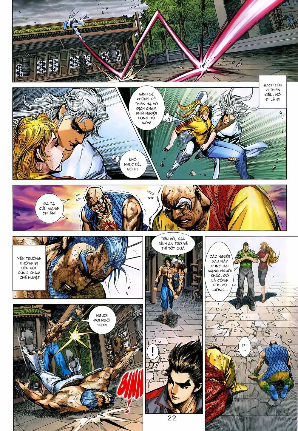 Truyện Tranh Tân Tác Long Hổ Môn trang 4