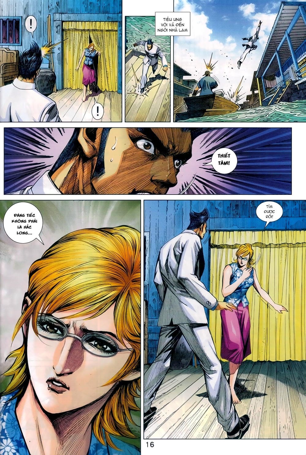 Truyện Tranh Tân Tác Long Hổ Môn trang 4