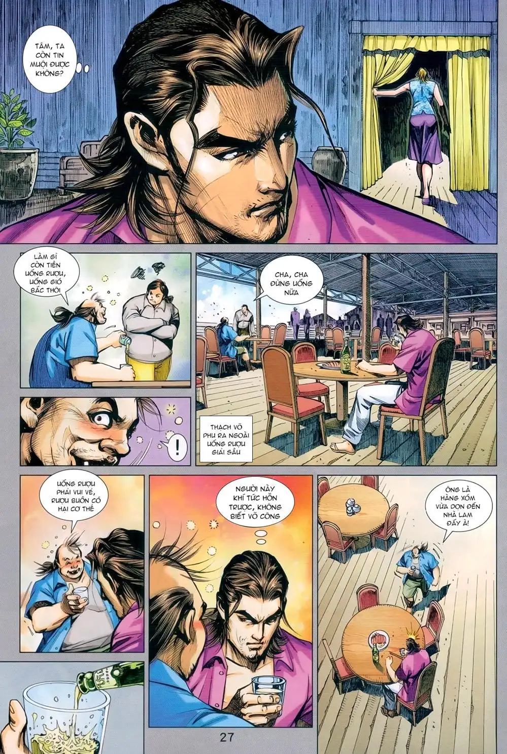 Truyện Tranh Tân Tác Long Hổ Môn trang 4