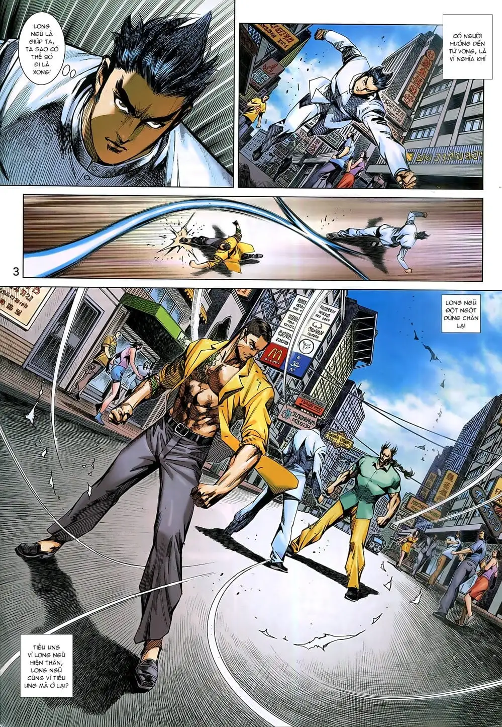 Truyện Tranh Tân Tác Long Hổ Môn trang 4