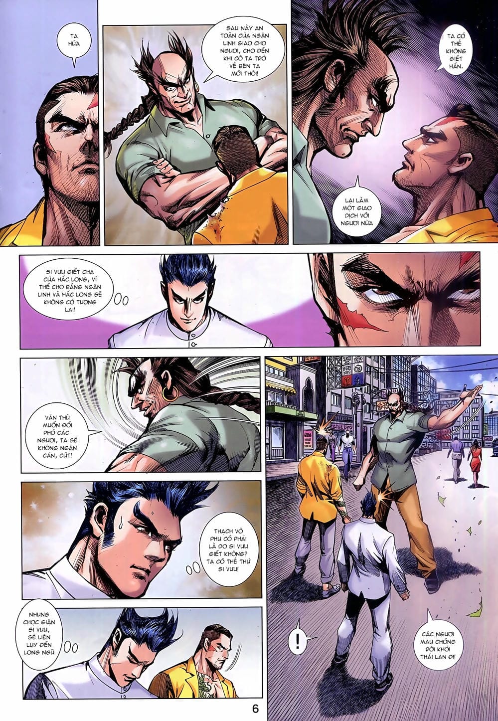Truyện Tranh Tân Tác Long Hổ Môn trang 4