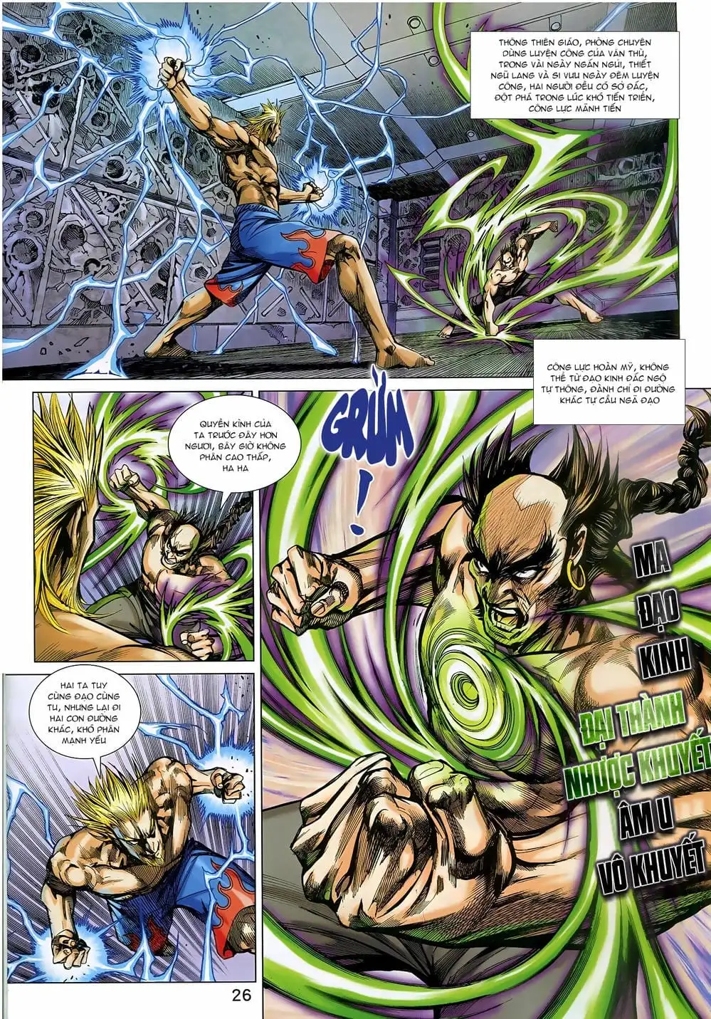 Truyện Tranh Tân Tác Long Hổ Môn trang 4