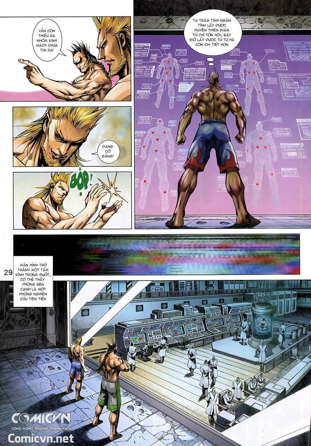 Truyện Tranh Tân Tác Long Hổ Môn trang 4