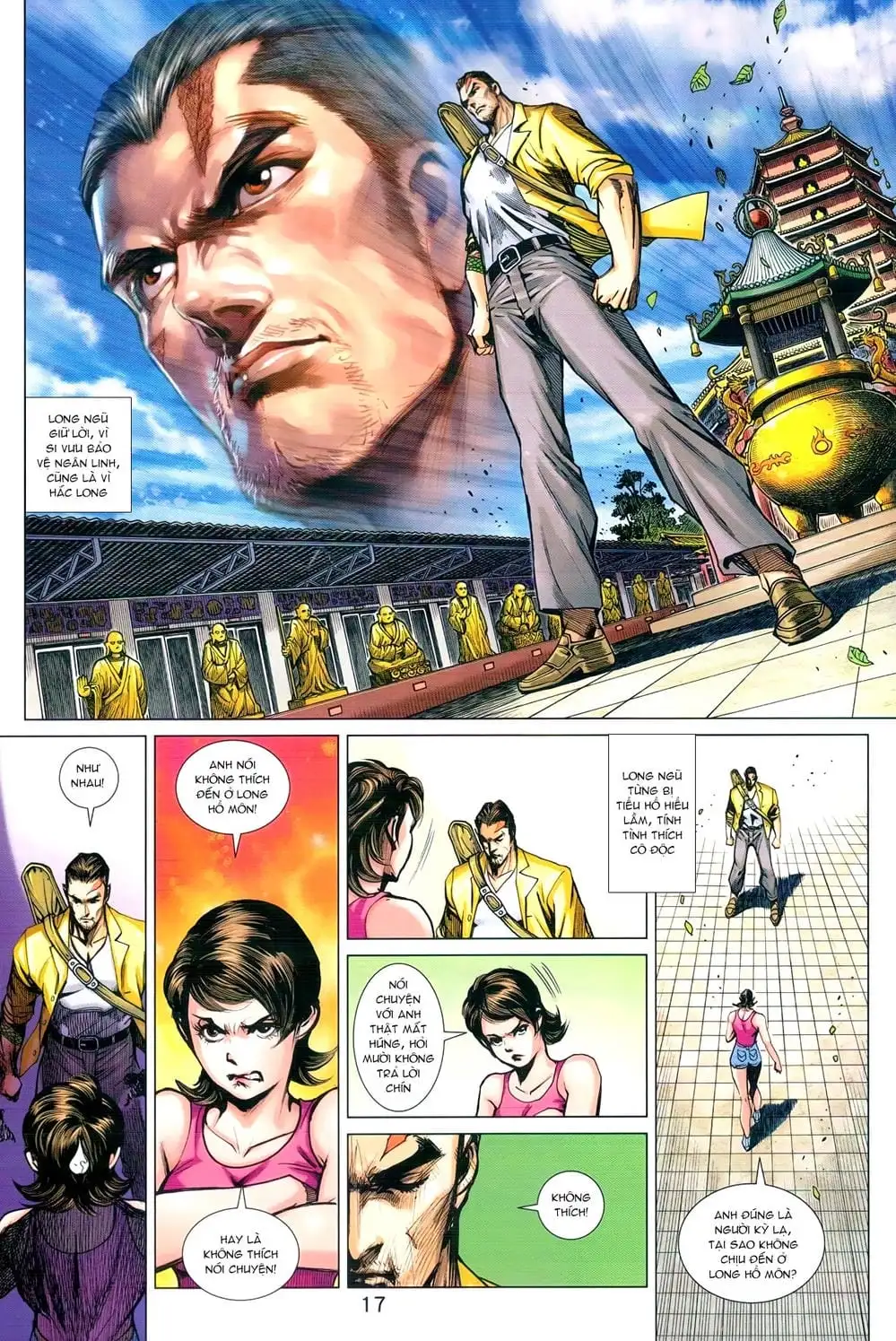 Truyện Tranh Tân Tác Long Hổ Môn trang 4