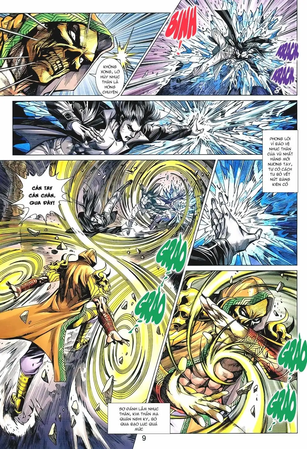 Truyện Tranh Tân Tác Long Hổ Môn trang 4